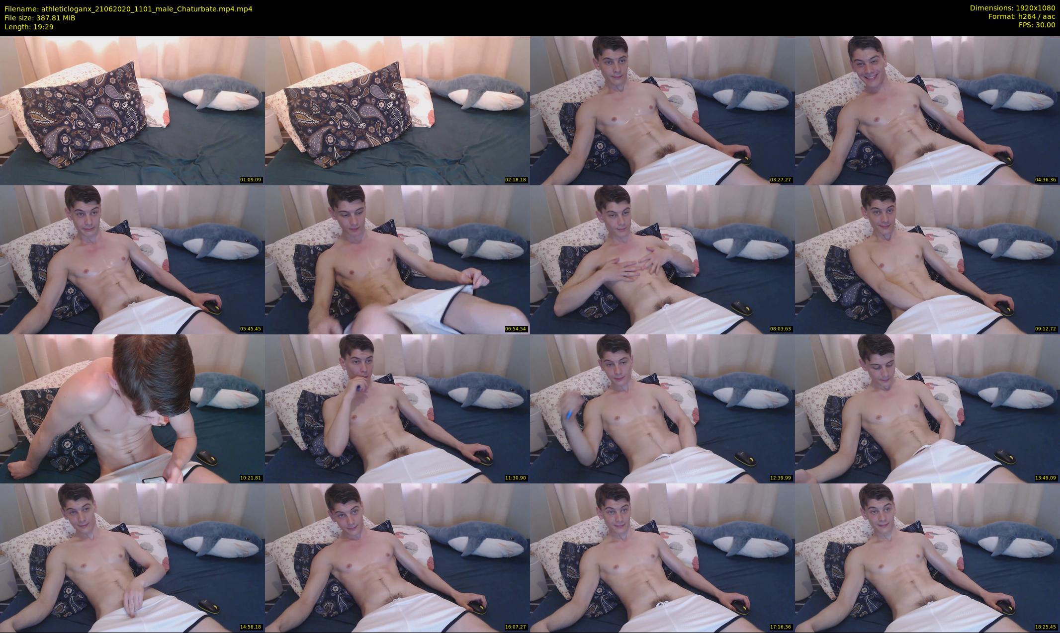 athleticloganx — 20 minute Chaturbate male cam show recording, 1080p, Jun 21, 2020
