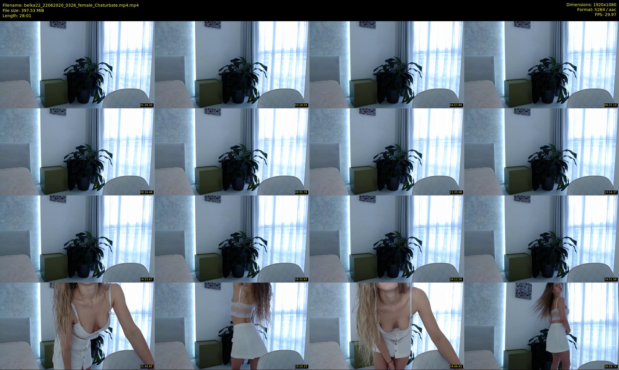 belka22 — 29 minute Chaturbate female cam show recording, 1080p, Jun 22, 2020
