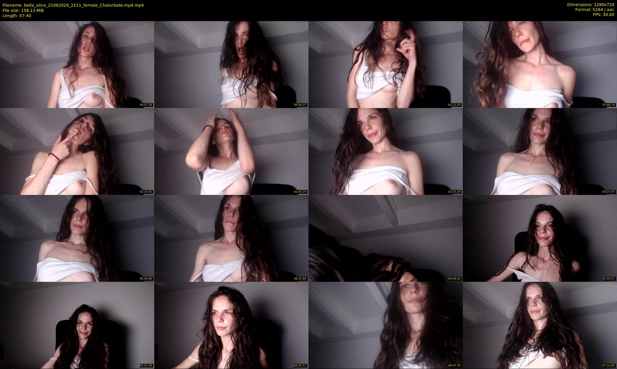 bella_alice — 8 minute Chaturbate female cam show recording, 720p, Jun 21, 2020