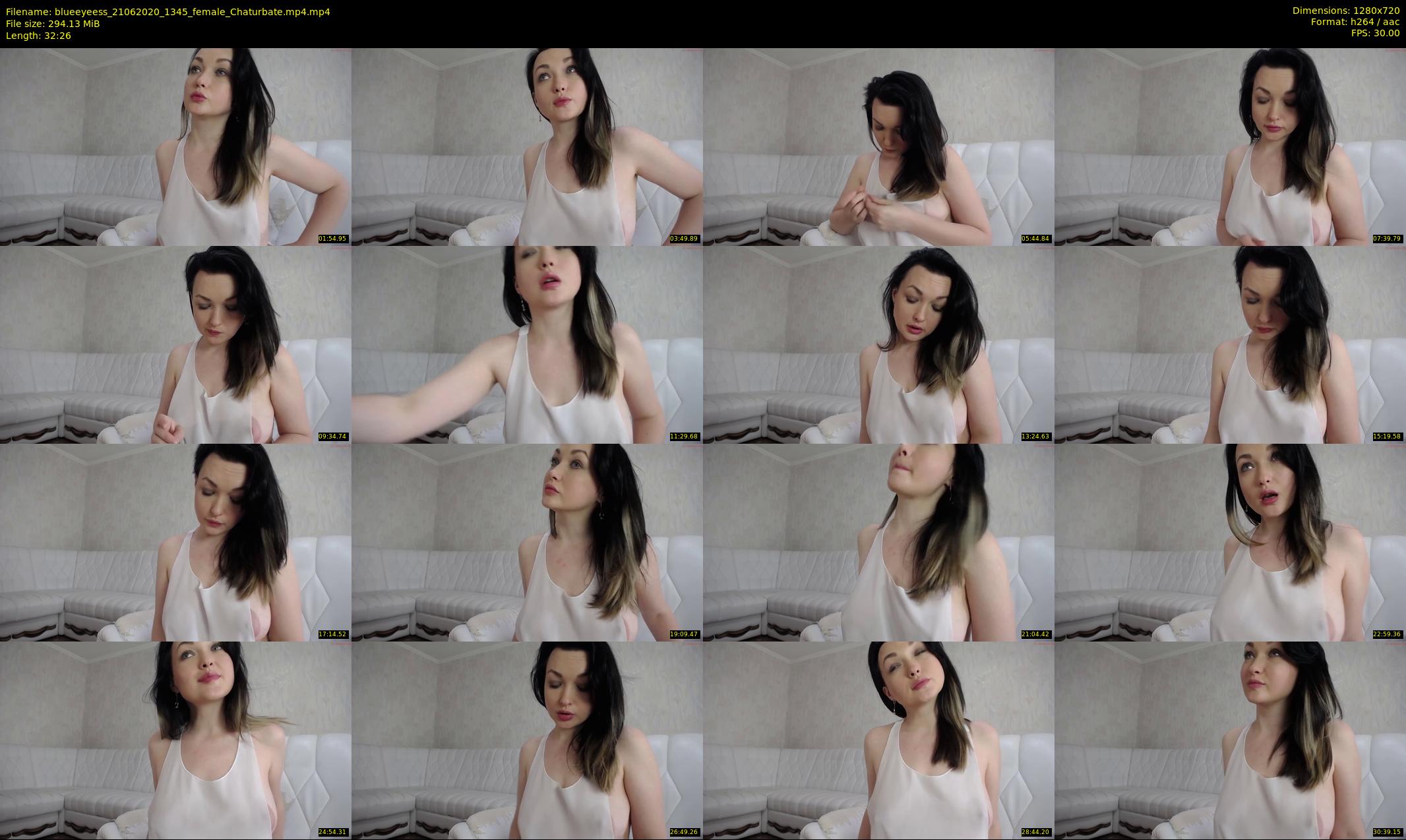 blueeyeess — 33 minute Chaturbate female cam show recording, 720p, Jun 21, 2020