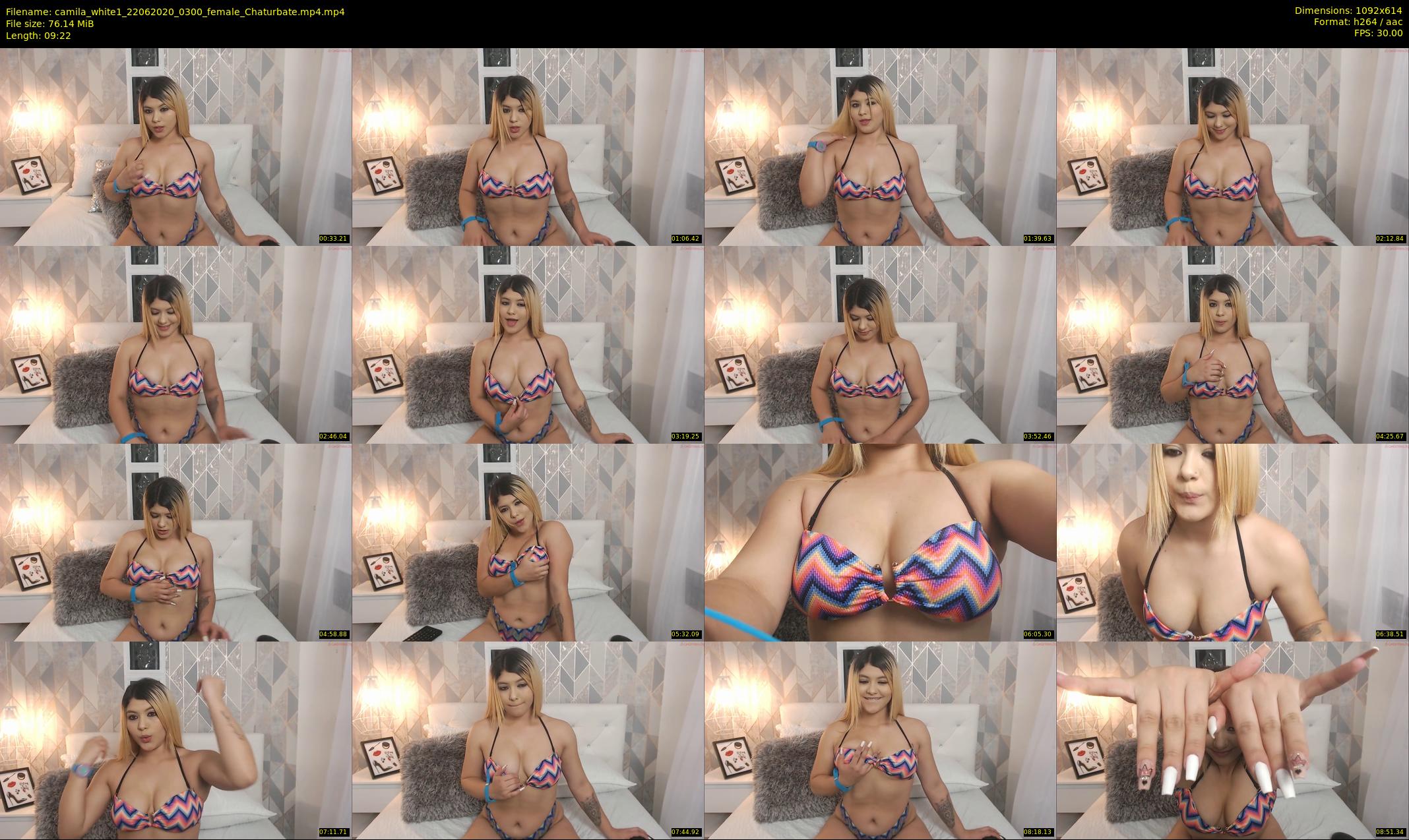 camila_white1 — 10 minute Chaturbate female cam show recording, 480p, Jun 22, 2020