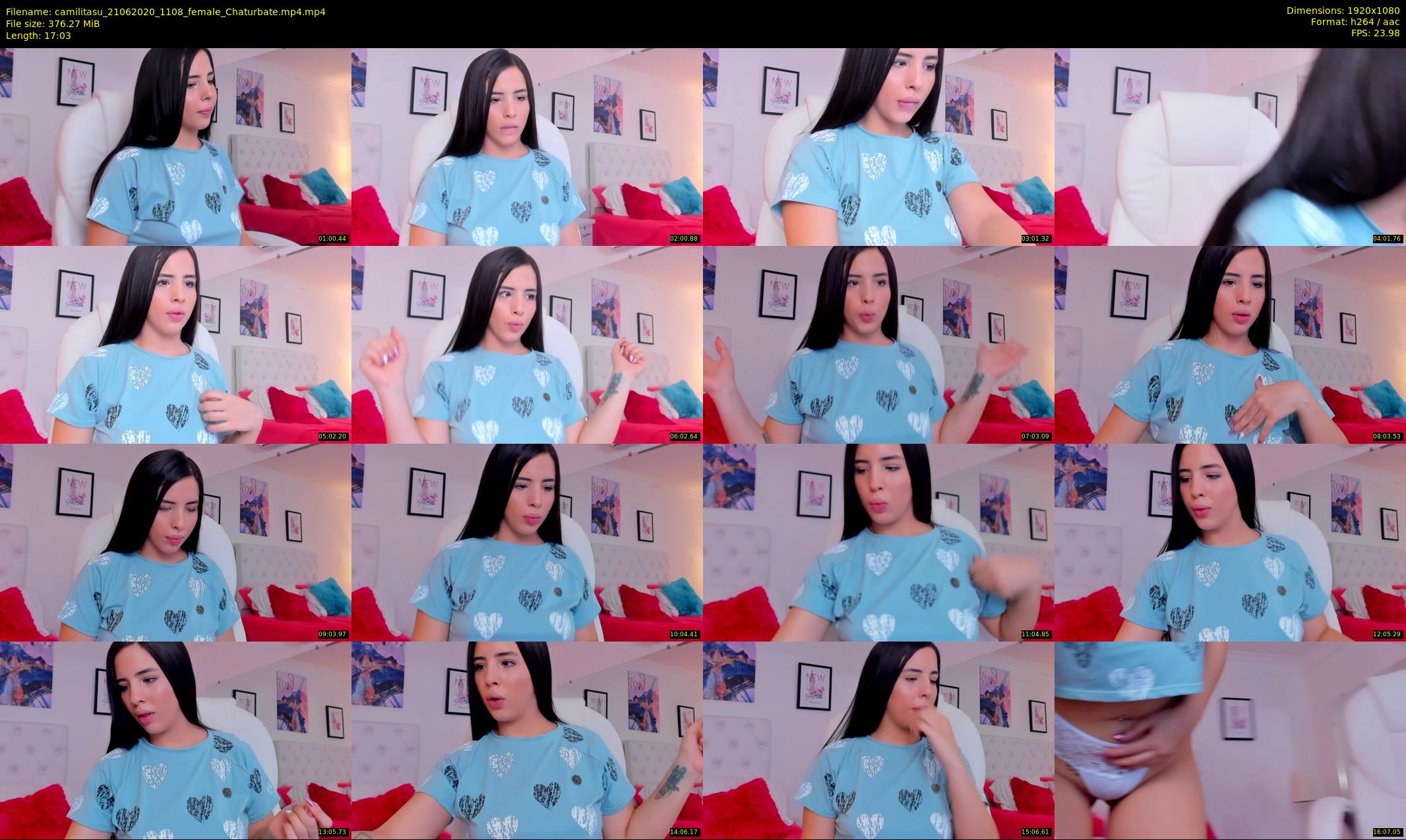 camilitasu — 18 minute Chaturbate female cam show recording, 1080p, Jun 21, 2020