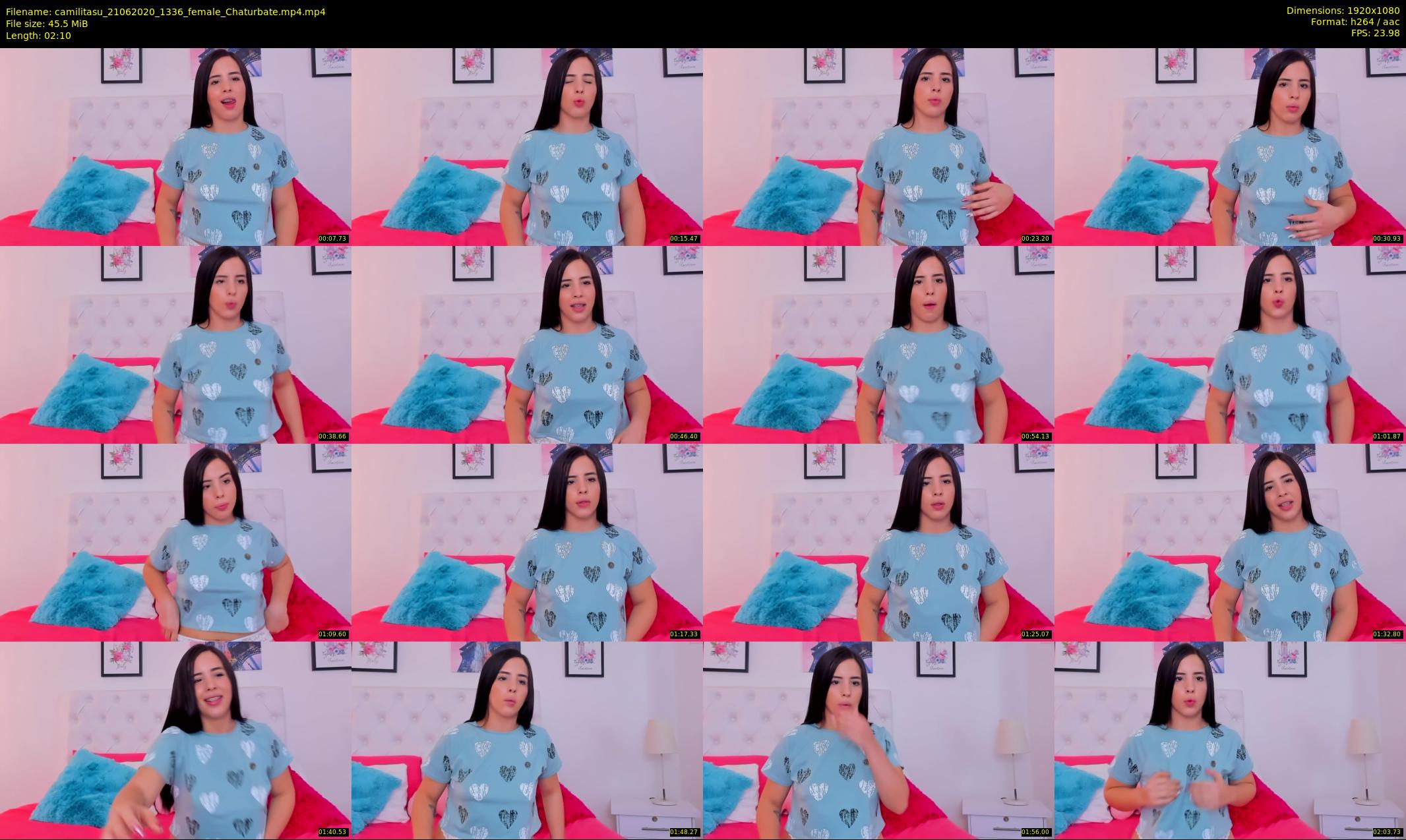camilitasu — 3 minute Chaturbate female cam show recording, 1080p, Jun 21, 2020
