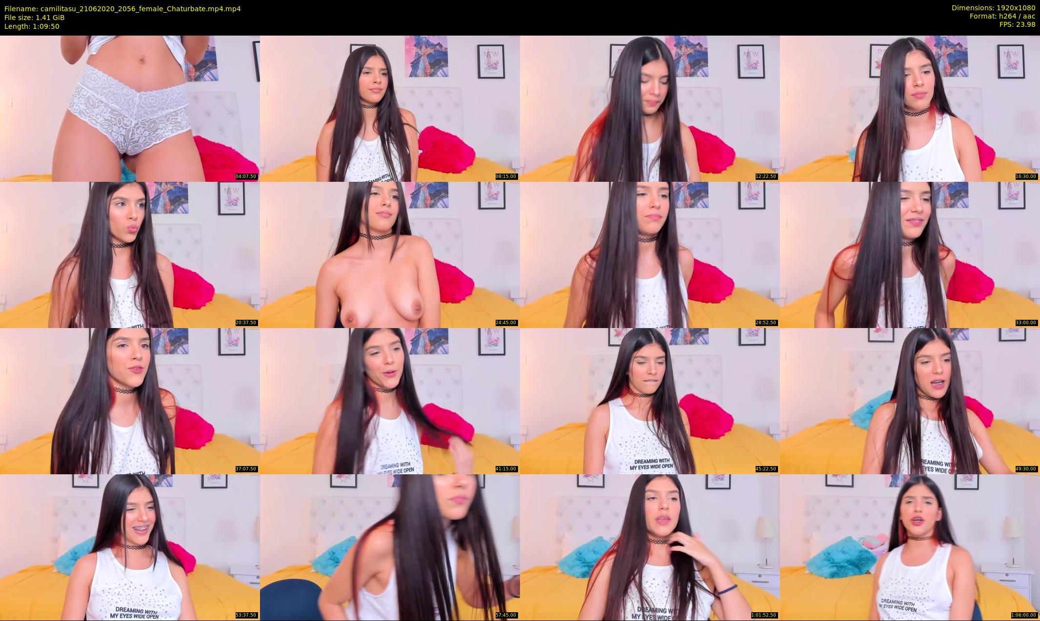 camilitasu — 70 minute Chaturbate female cam show recording, 1080p, Jun 21, 2020