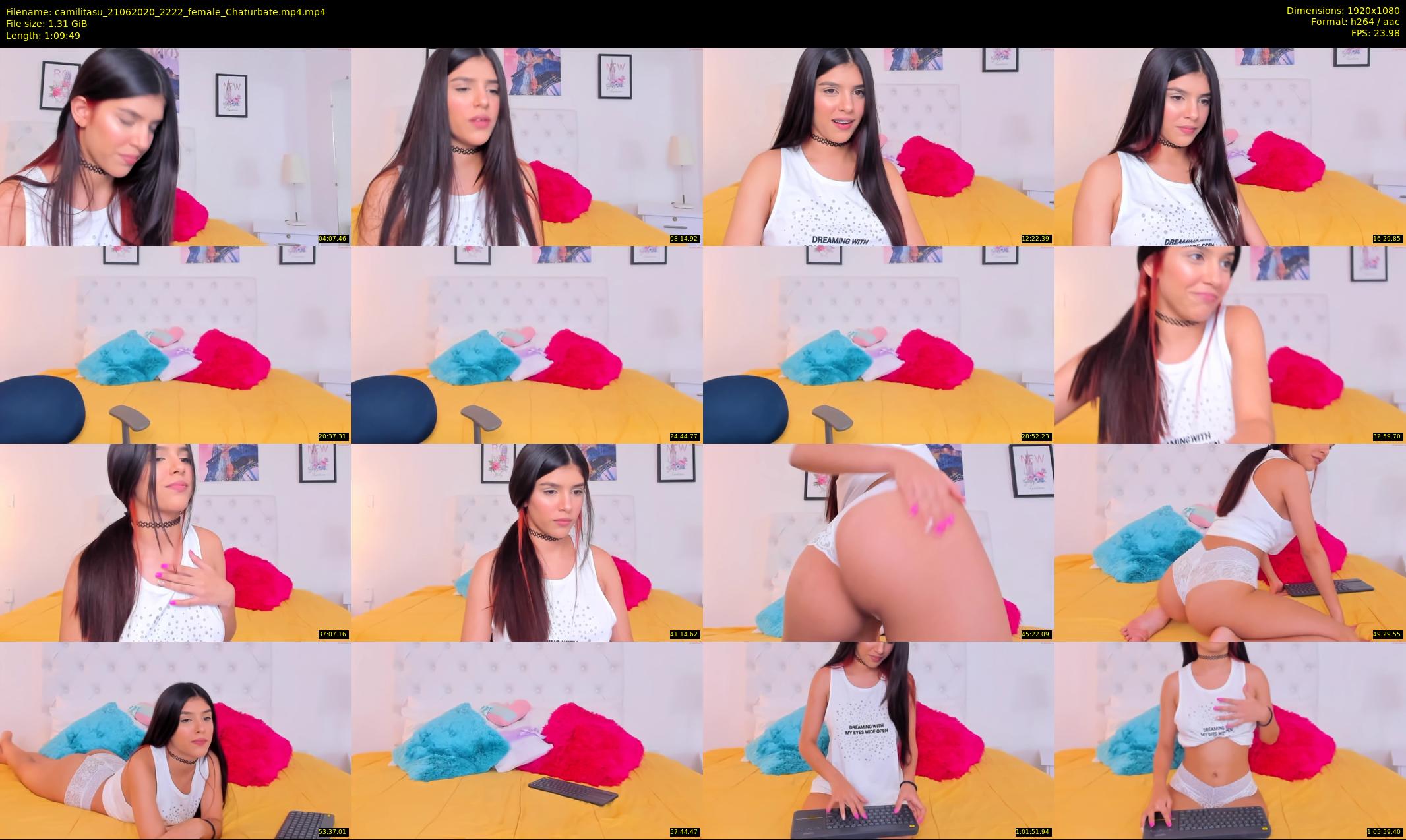 camilitasu — 70 minute Chaturbate female cam show recording, 1080p, Jun 21, 2020