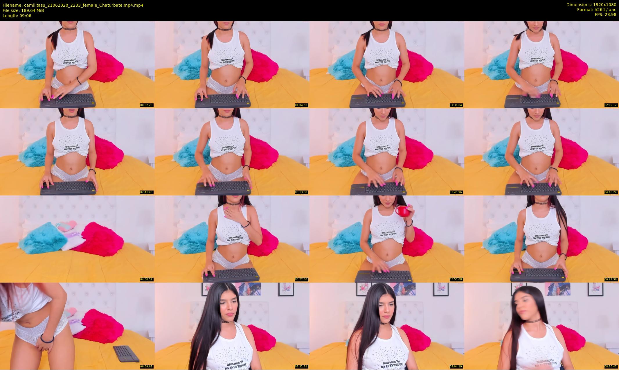 camilitasu — 10 minute Chaturbate female cam show recording, 1080p, Jun 21, 2020