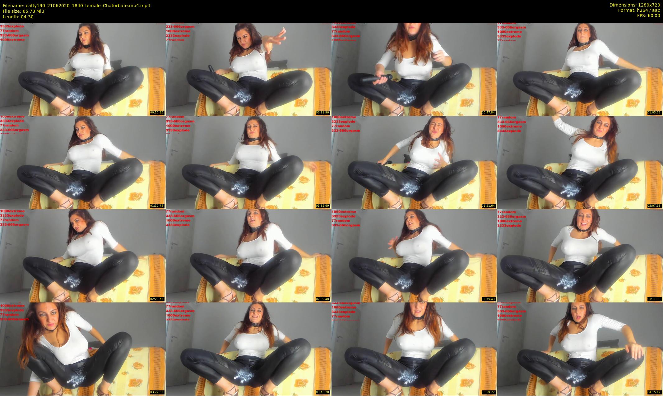 catty190 — 5 minute Chaturbate female cam show recording, 720p, Jun 21, 2020