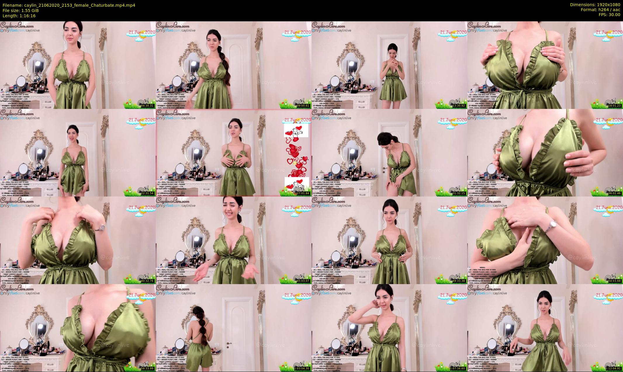 caylin — 77 minute Chaturbate female cam show recording, 1080p, Jun 21, 2020