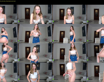 cute18cute — 70 minute Chaturbate female cam show recording, 1080p, Jun 21, 2020