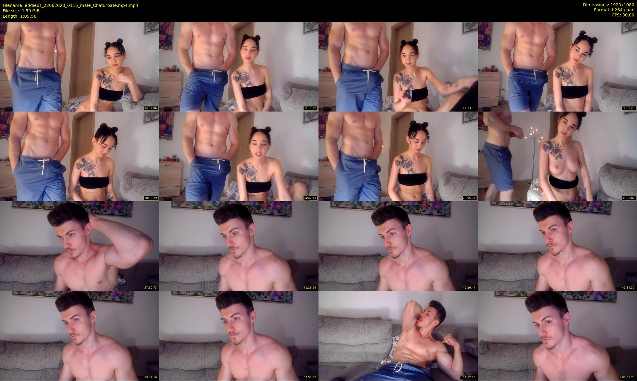 eddieds — 70 minute Chaturbate male cam show recording, 1080p, Jun 22, 2020