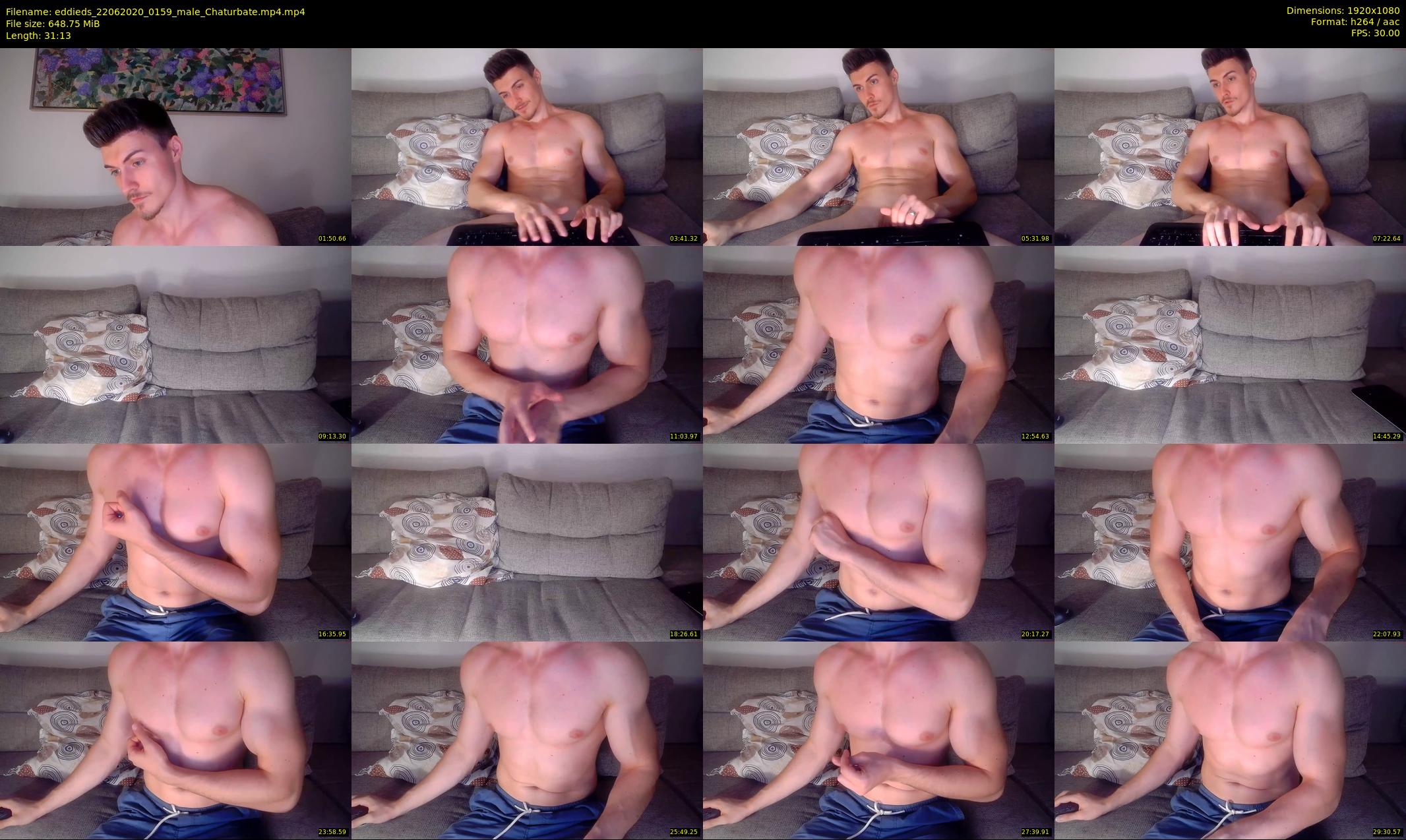eddieds — 32 minute Chaturbate male cam show recording, 1080p, Jun 22, 2020