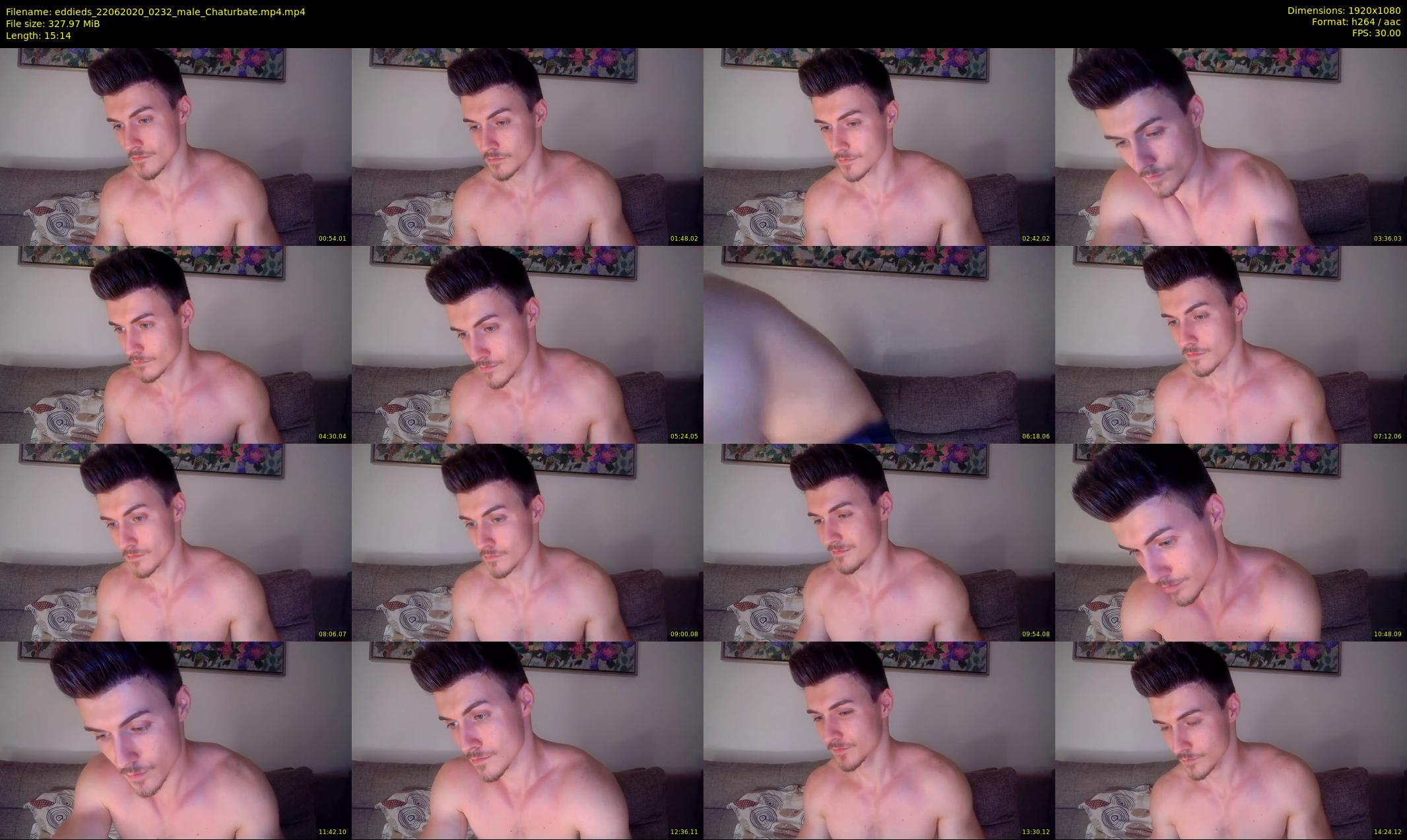 eddieds — 16 minute Chaturbate male cam show recording, 1080p, Jun 22, 2020