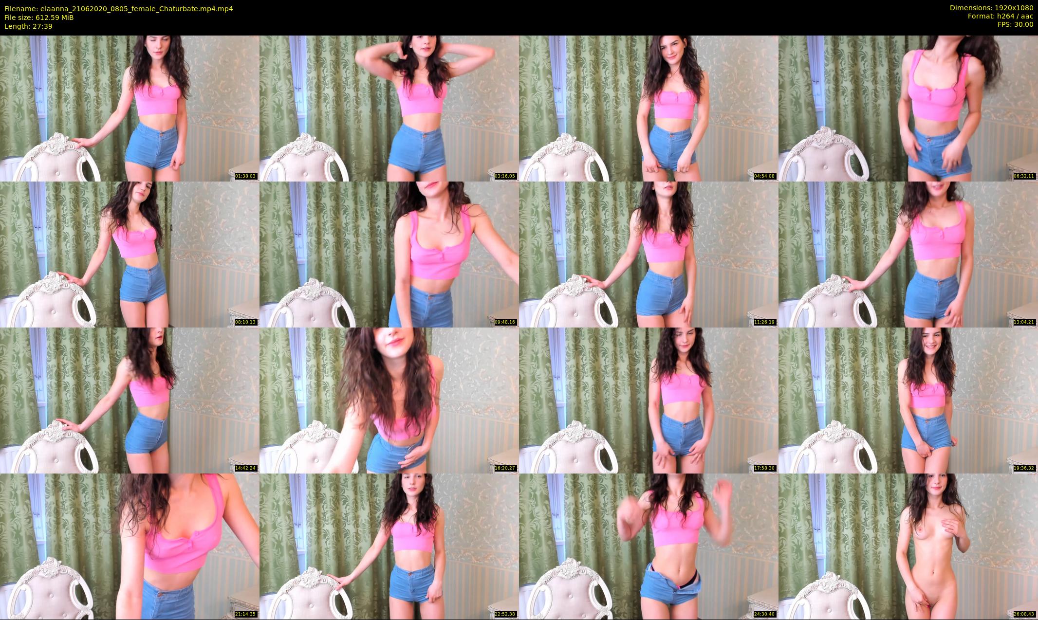 elaanna — 28 minute Chaturbate female cam show recording, 1080p, Jun 21, 2020