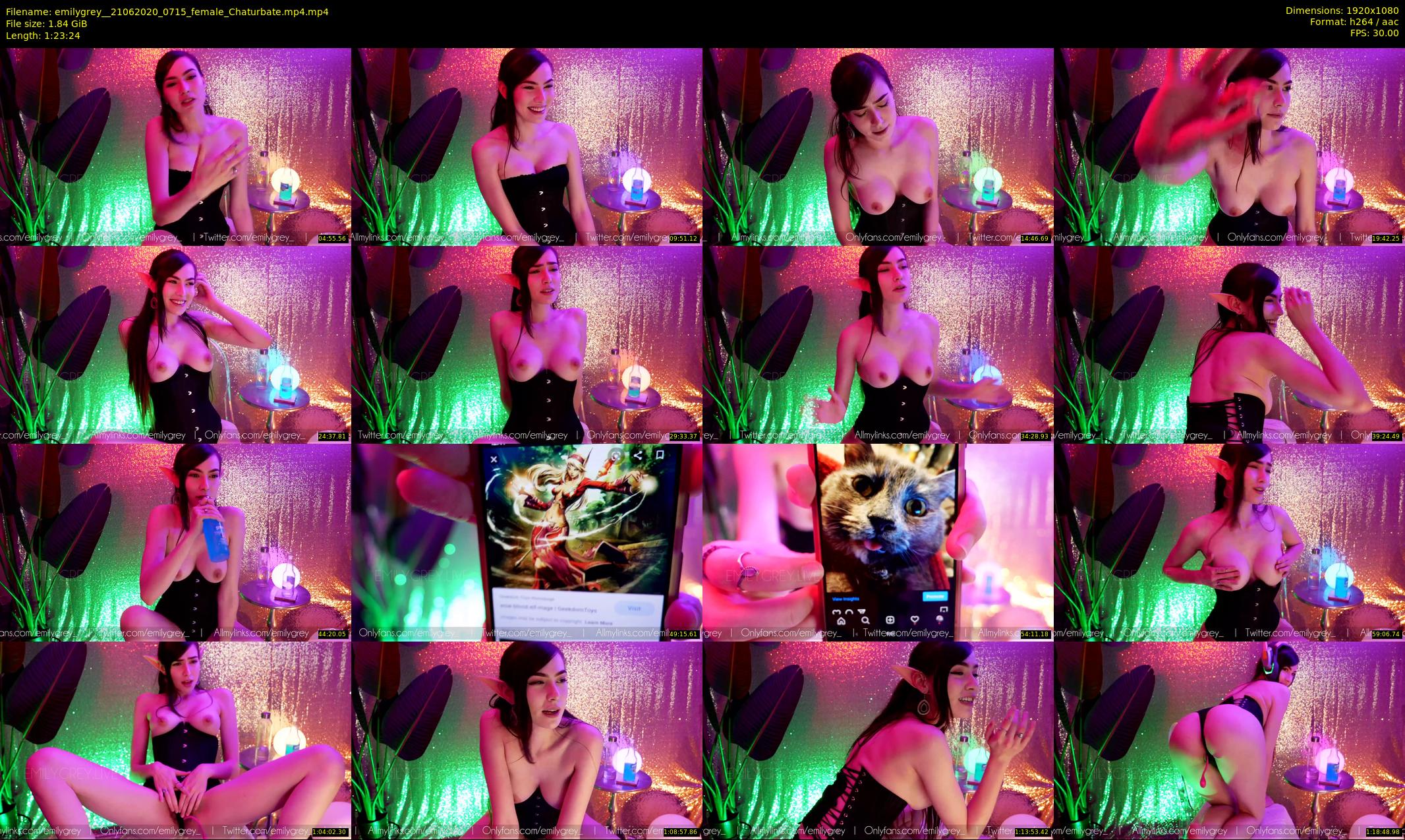 emilygrey_ — 84 minute Chaturbate female cam show recording, 1080p, Jun 21, 2020