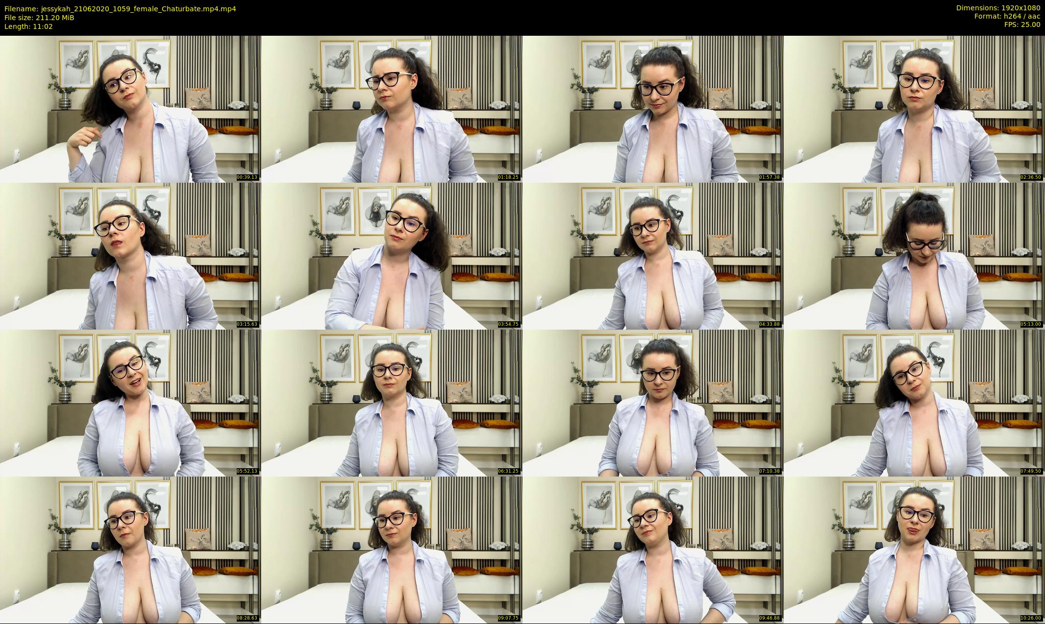 jessykah — 12 minute Chaturbate female cam show recording, 1080p, Jun 21, 2020