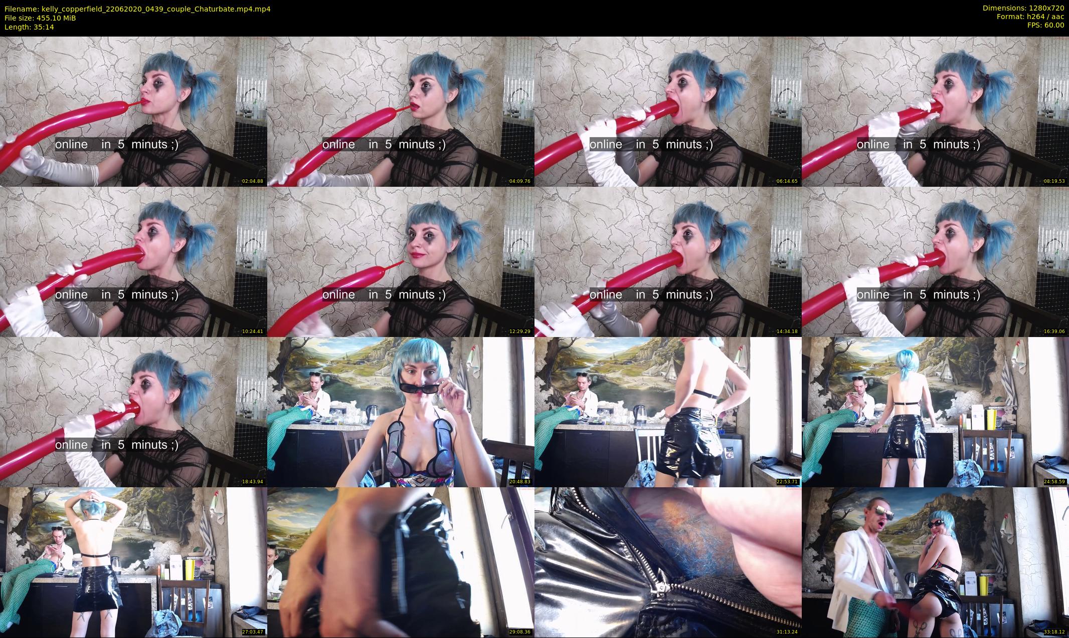 kelly_copperfield — 36 minute Chaturbate female cam show recording, 720p, Jun 22, 2020