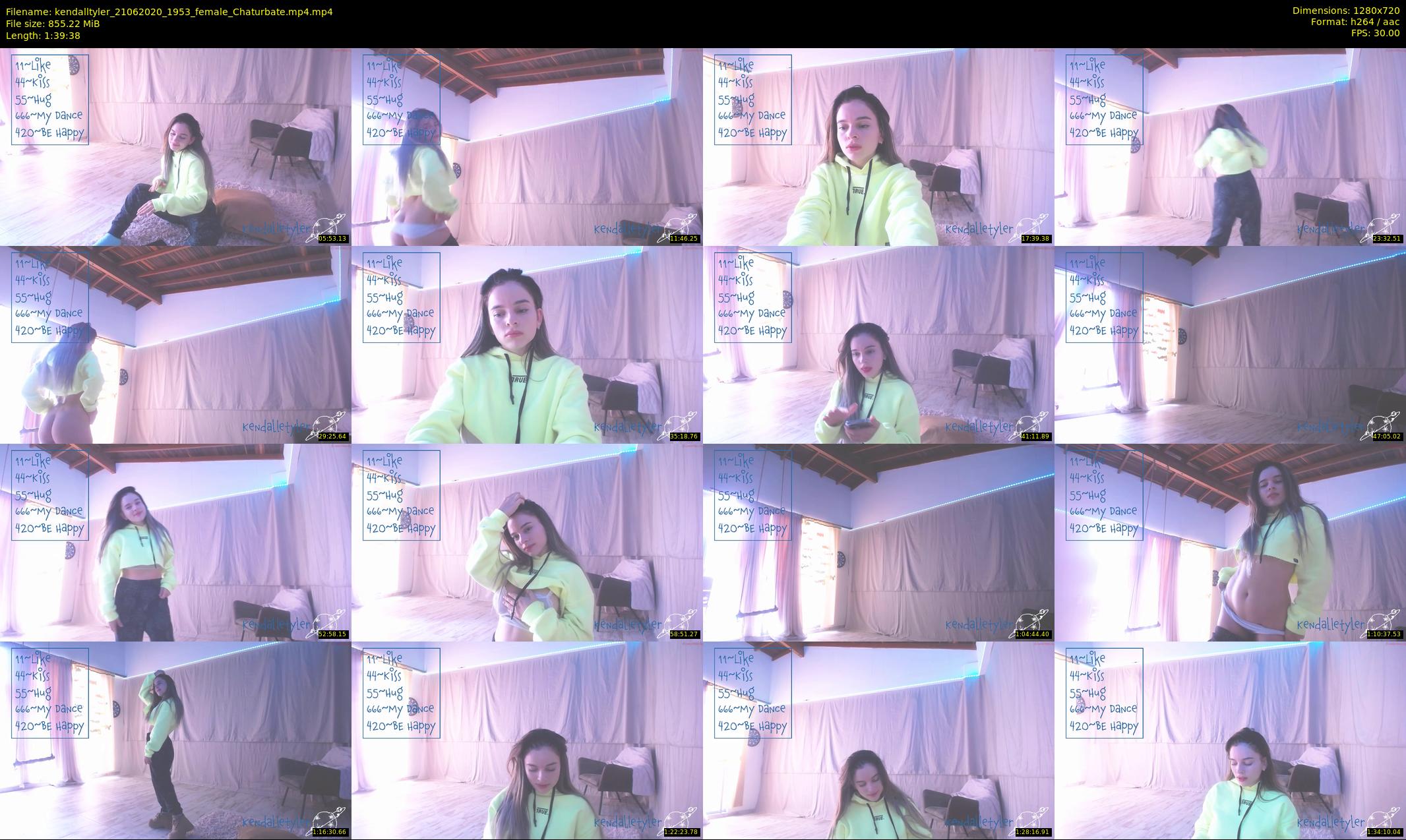 kendalltyler — 100 minute Chaturbate female cam show recording, 720p, Jun 21, 2020