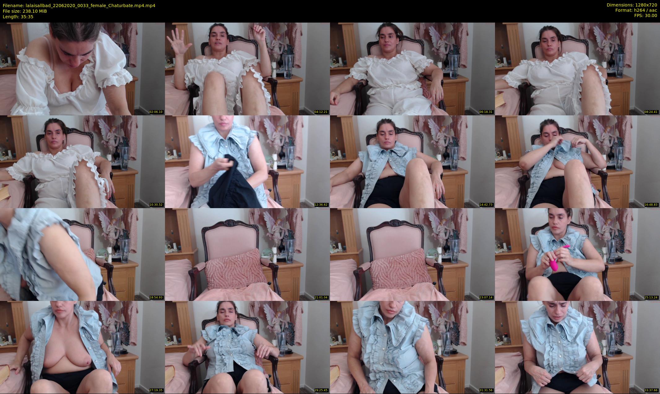 lalaisallbad — 36 minute Chaturbate female cam show recording, 720p, Jun 22, 2020