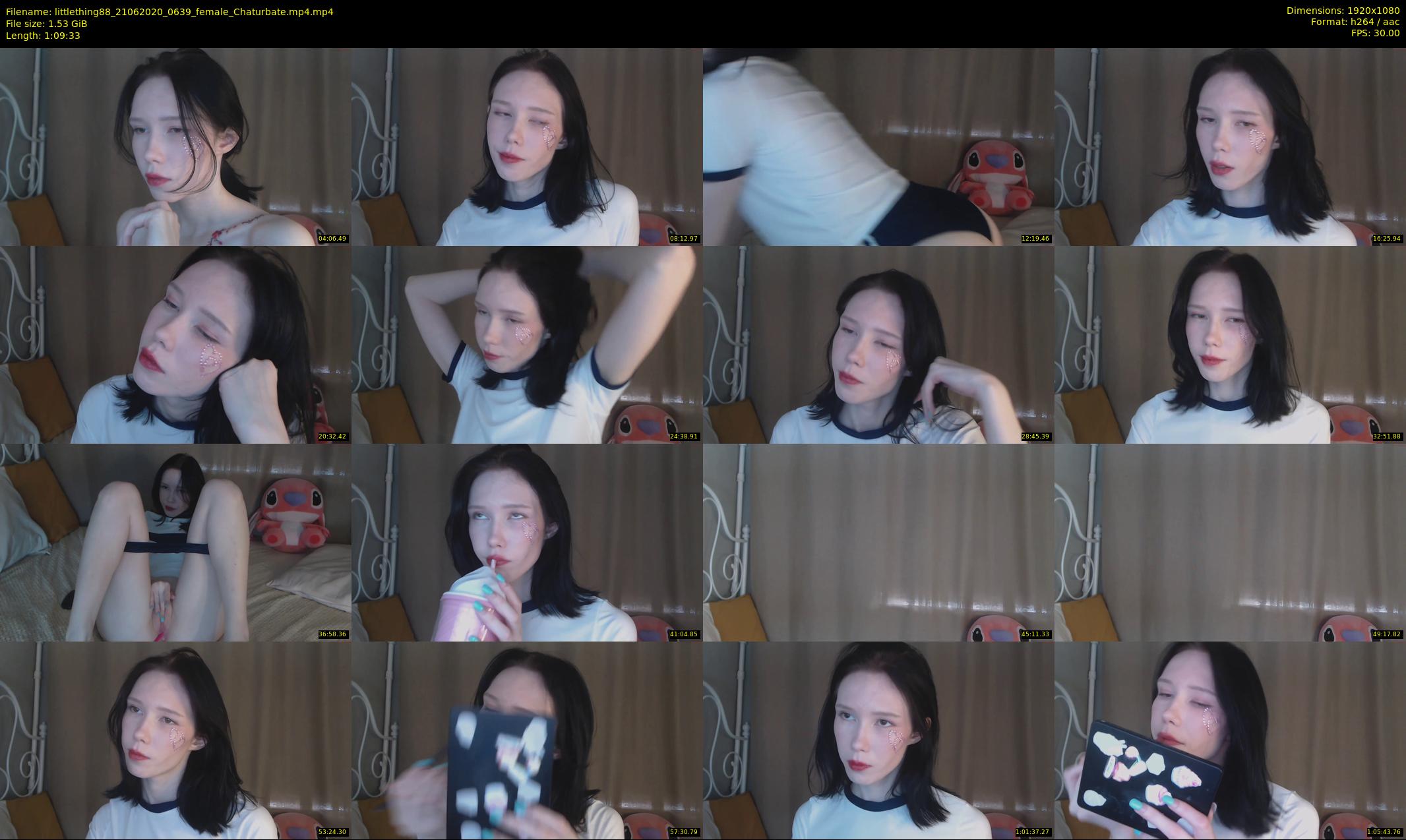 littlething88 — 70 minute Chaturbate female cam show recording, 1080p, Jun 21, 2020