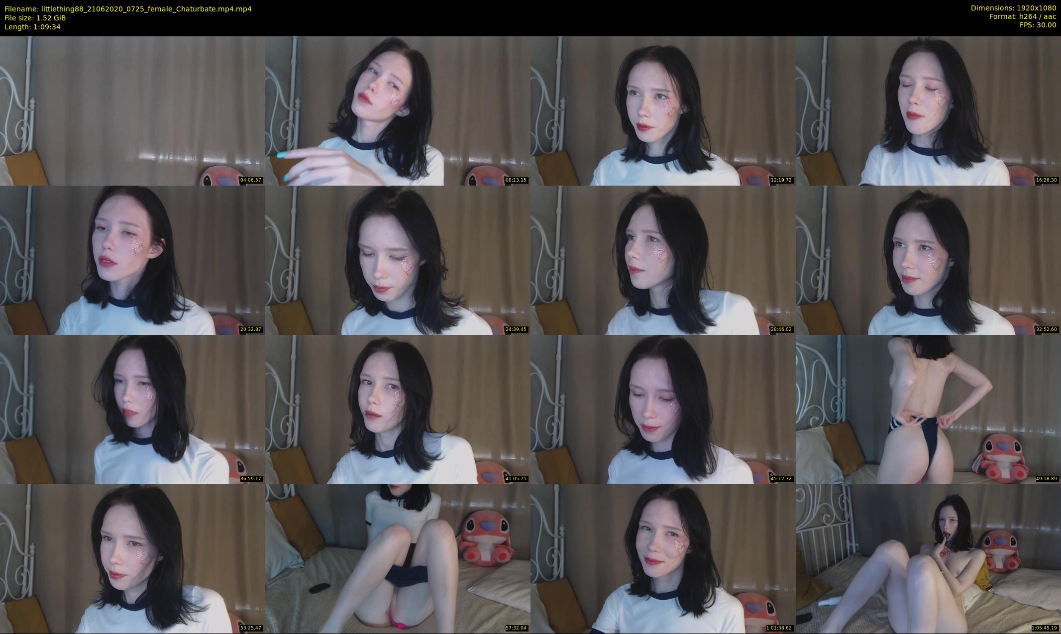 littlething88 — 70 minute Chaturbate female cam show recording, 1080p, Jun 21, 2020