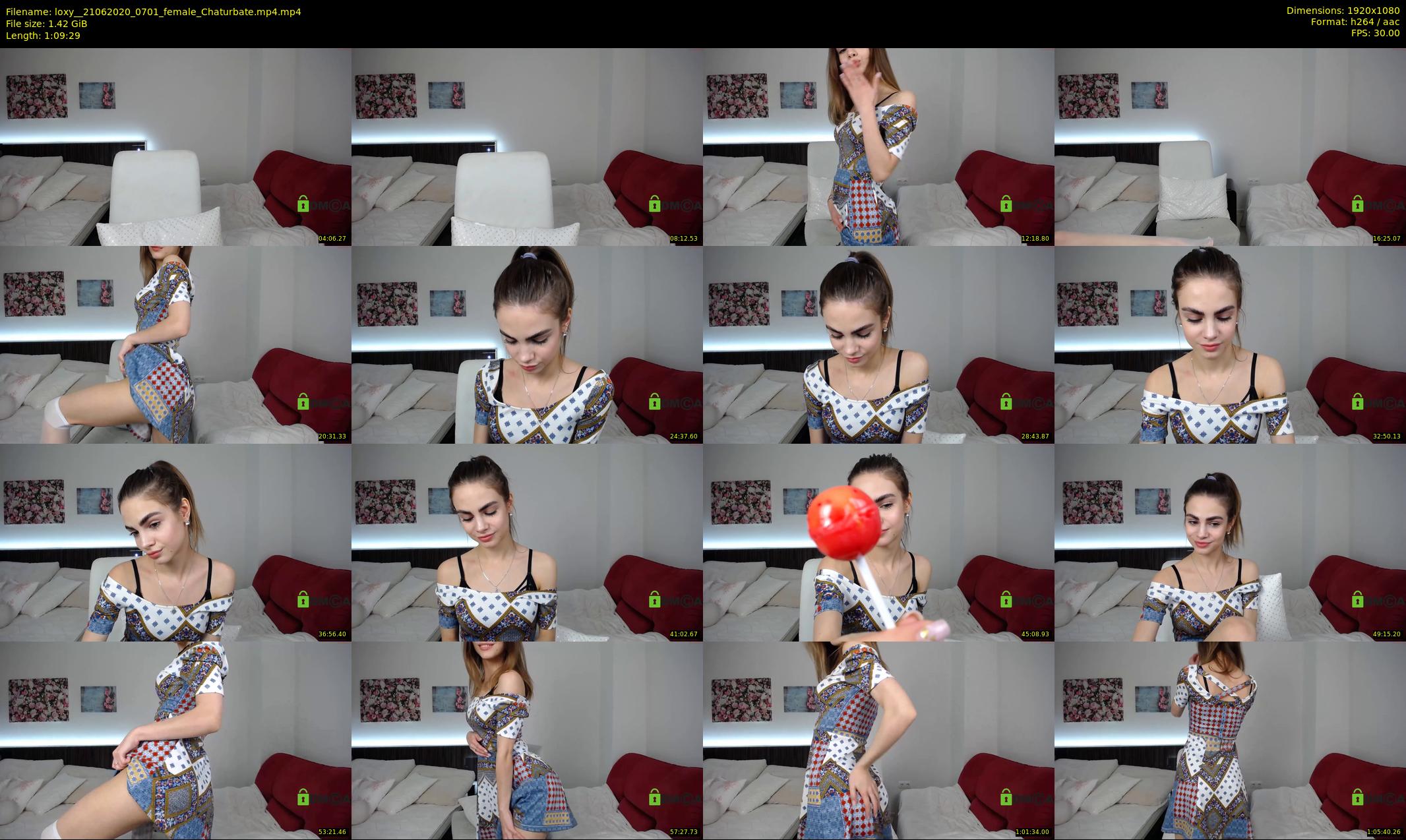 loxy_ — 70 minute Chaturbate female cam show recording, 1080p, Jun 21, 2020