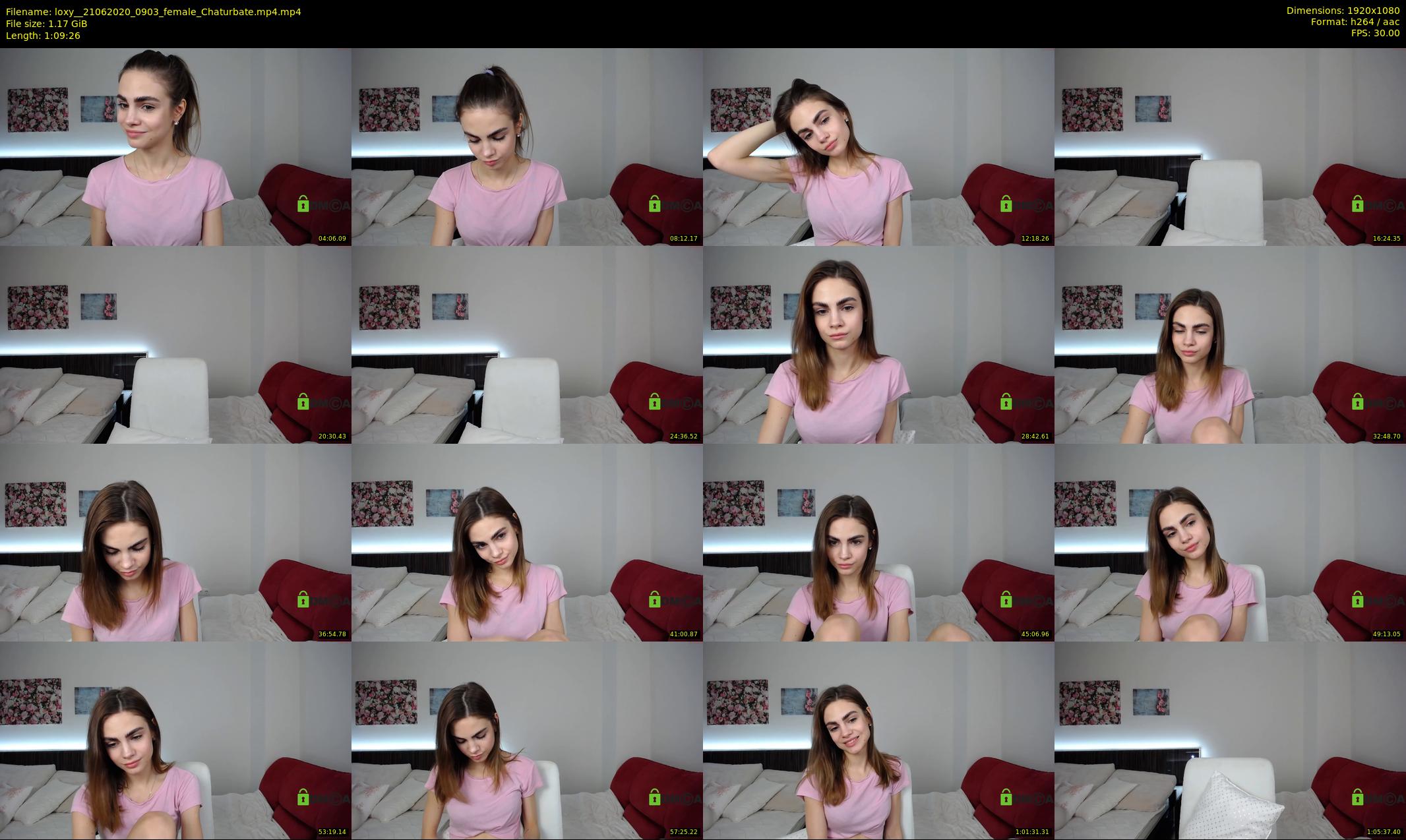 loxy_ — 70 minute Chaturbate female cam show recording, 1080p, Jun 21, 2020