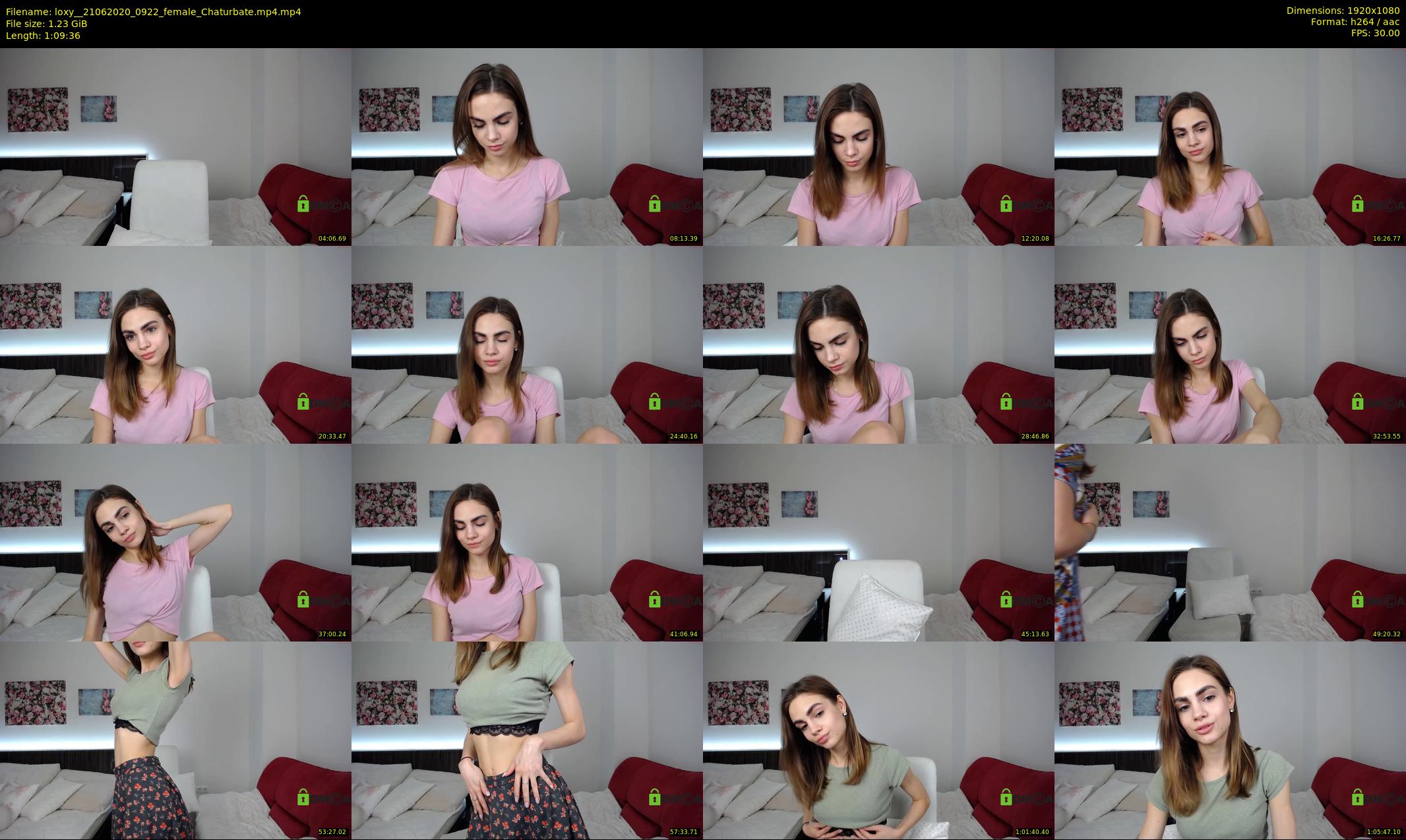 loxy_ — 70 minute Chaturbate female cam show recording, 1080p, Jun 21, 2020