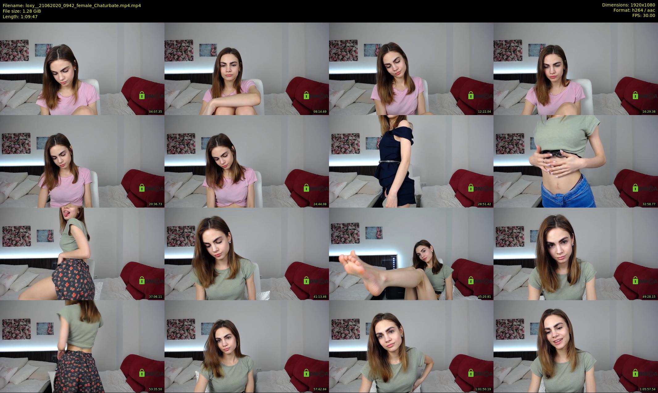 loxy_ — 70 minute Chaturbate female cam show recording, 1080p, Jun 21, 2020