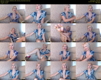 mallinia — 114 minute Chaturbate female cam show recording, 720p, Jun 21, 2020
