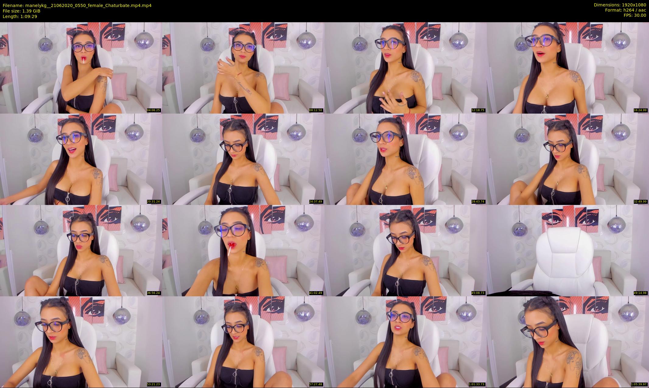 manelykg_ — 70 minute Chaturbate female cam show recording, 1080p, Jun 21, 2020