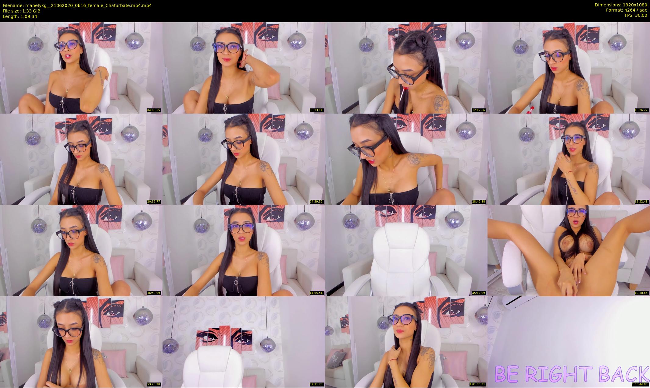 manelykg_ — 70 minute Chaturbate female cam show recording, 1080p, Jun 21, 2020