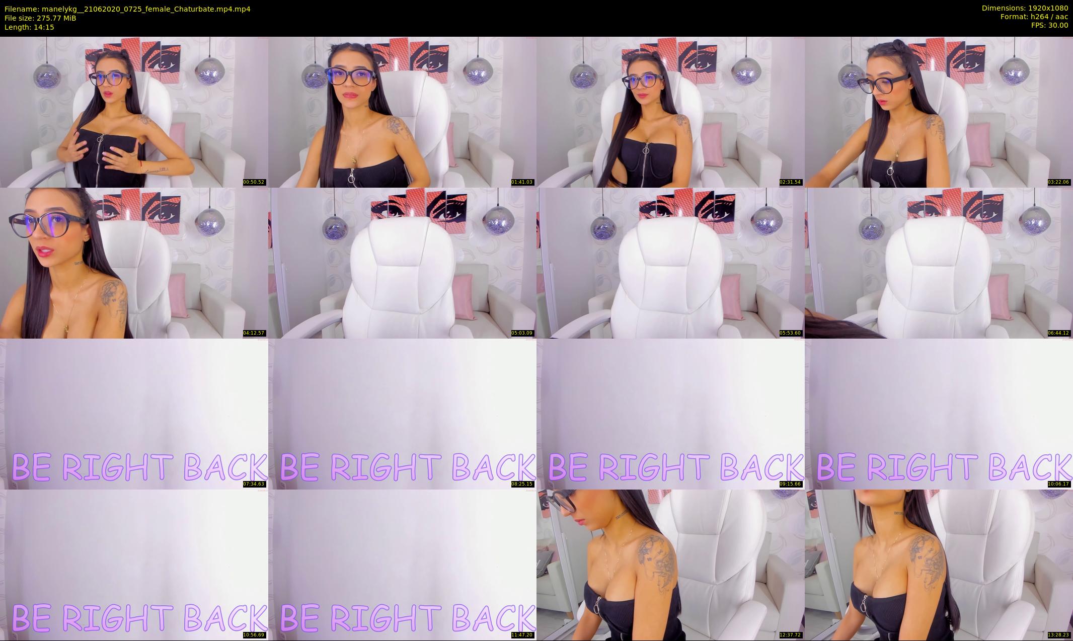 manelykg_ — 15 minute Chaturbate female cam show recording, 1080p, Jun 21, 2020
