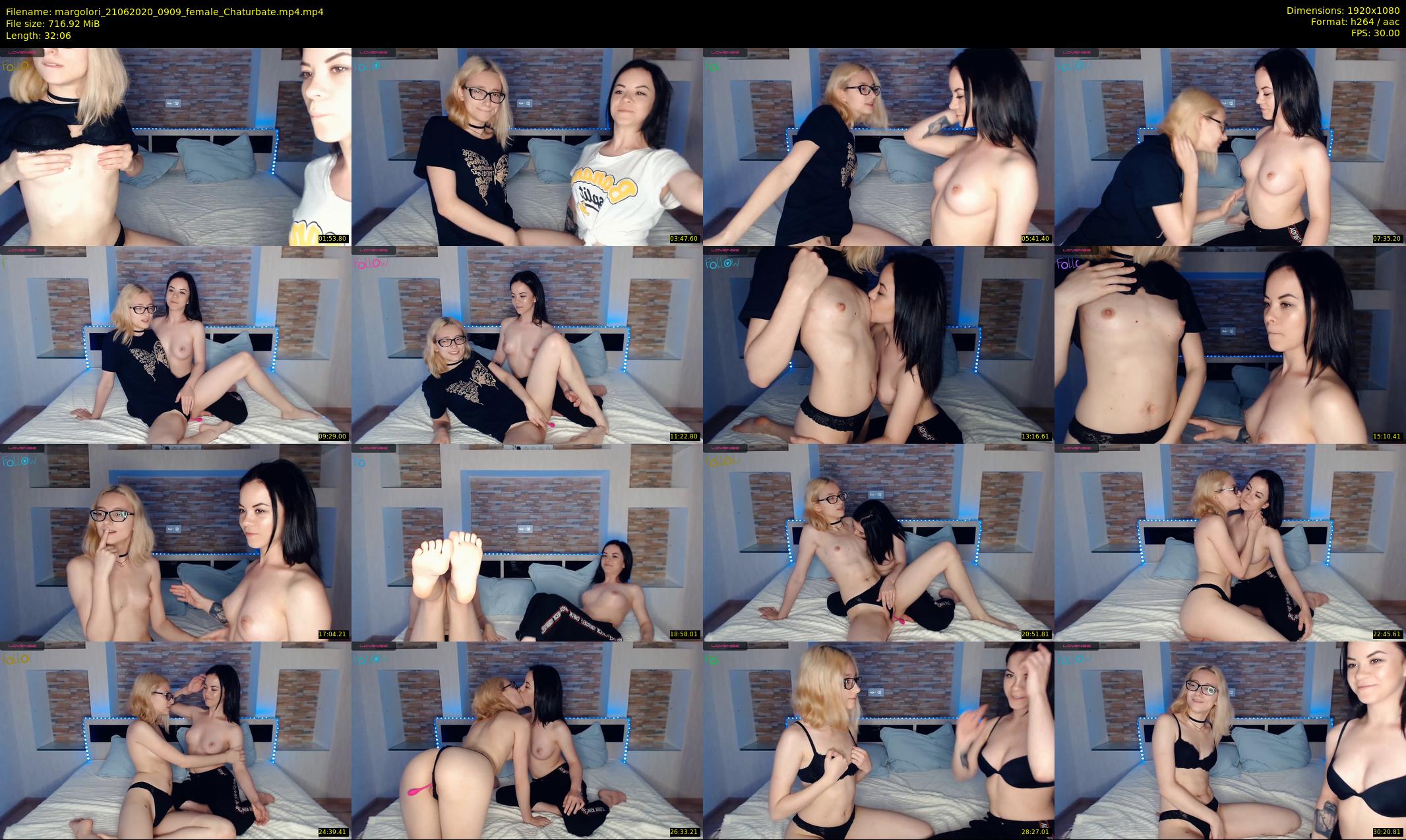 margolori — 33 minute Chaturbate couple cam show recording, 1080p, Jun 21, 2020