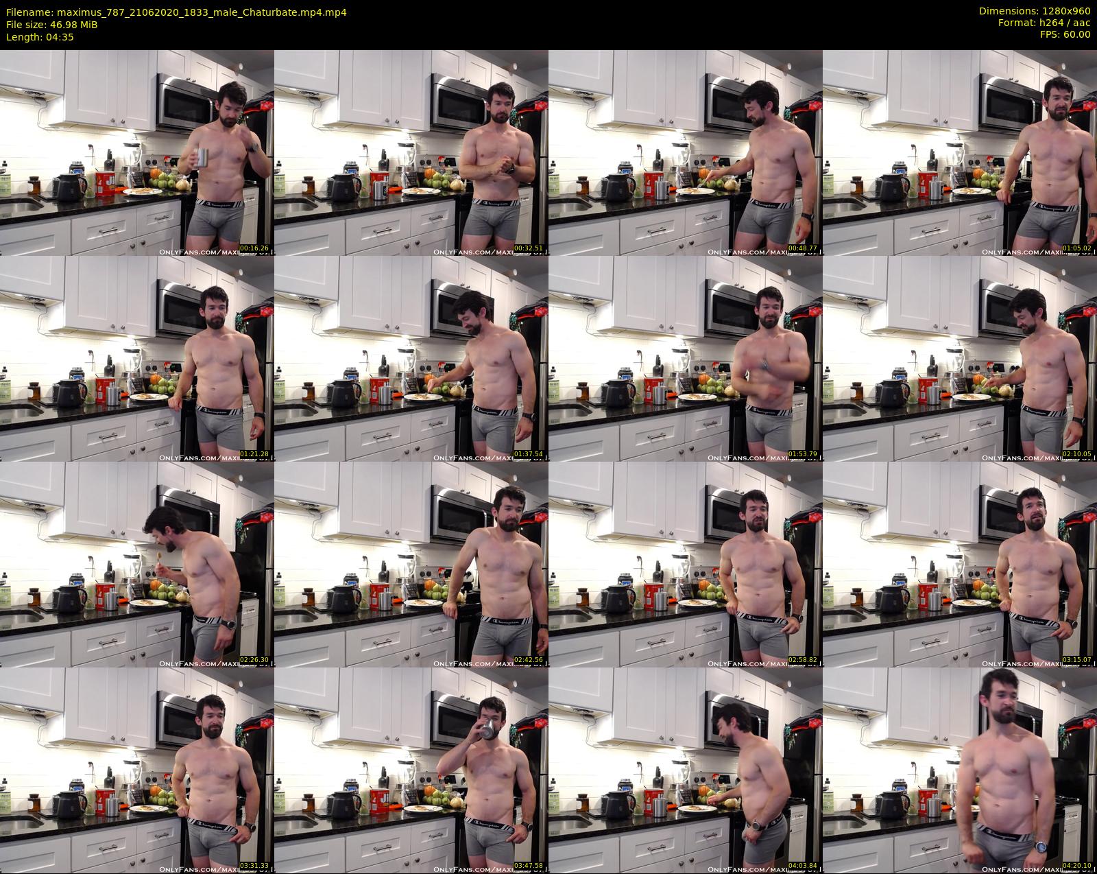 maximus_787 — 5 minute Chaturbate male cam show recording, 720p, Jun 21, 2020
