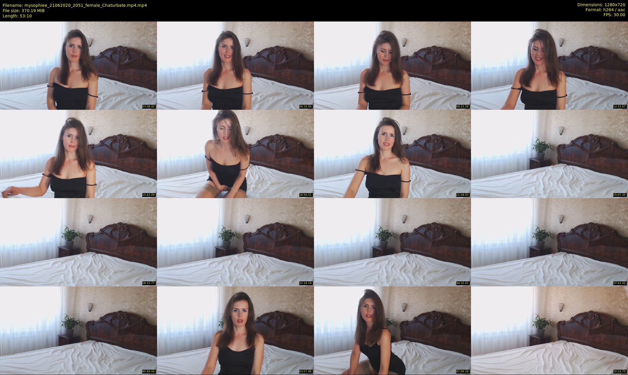 mysophiee — 54 minute Chaturbate female cam show recording, 720p, Jun 21, 2020