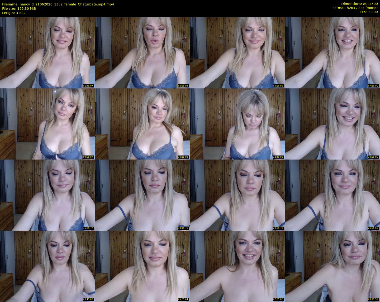 nancy_d — 32 minute Chaturbate female cam show recording, 480p, Jun 21, 2020