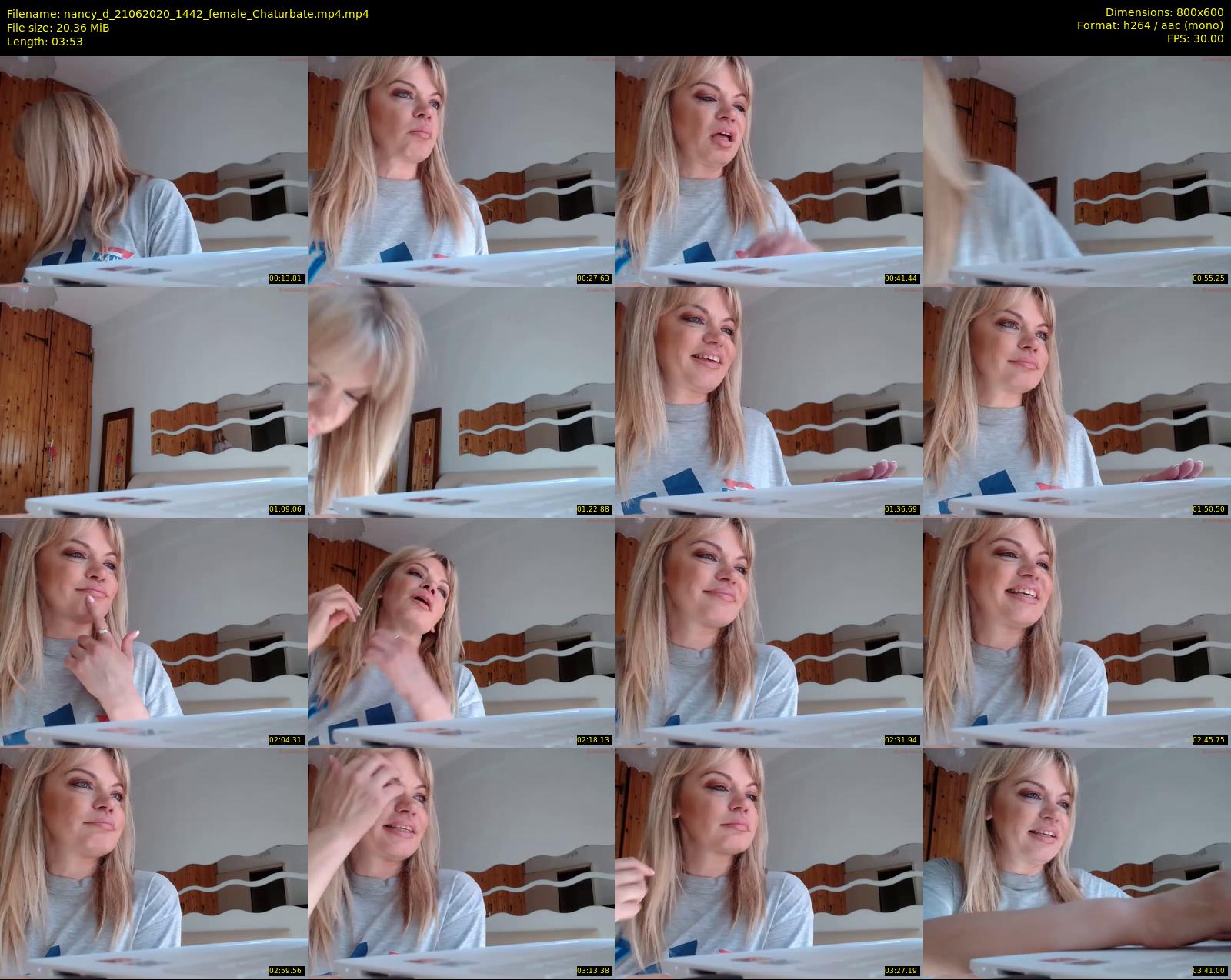 nancy_d — 4 minute Chaturbate female cam show recording, 480p, Jun 21, 2020
