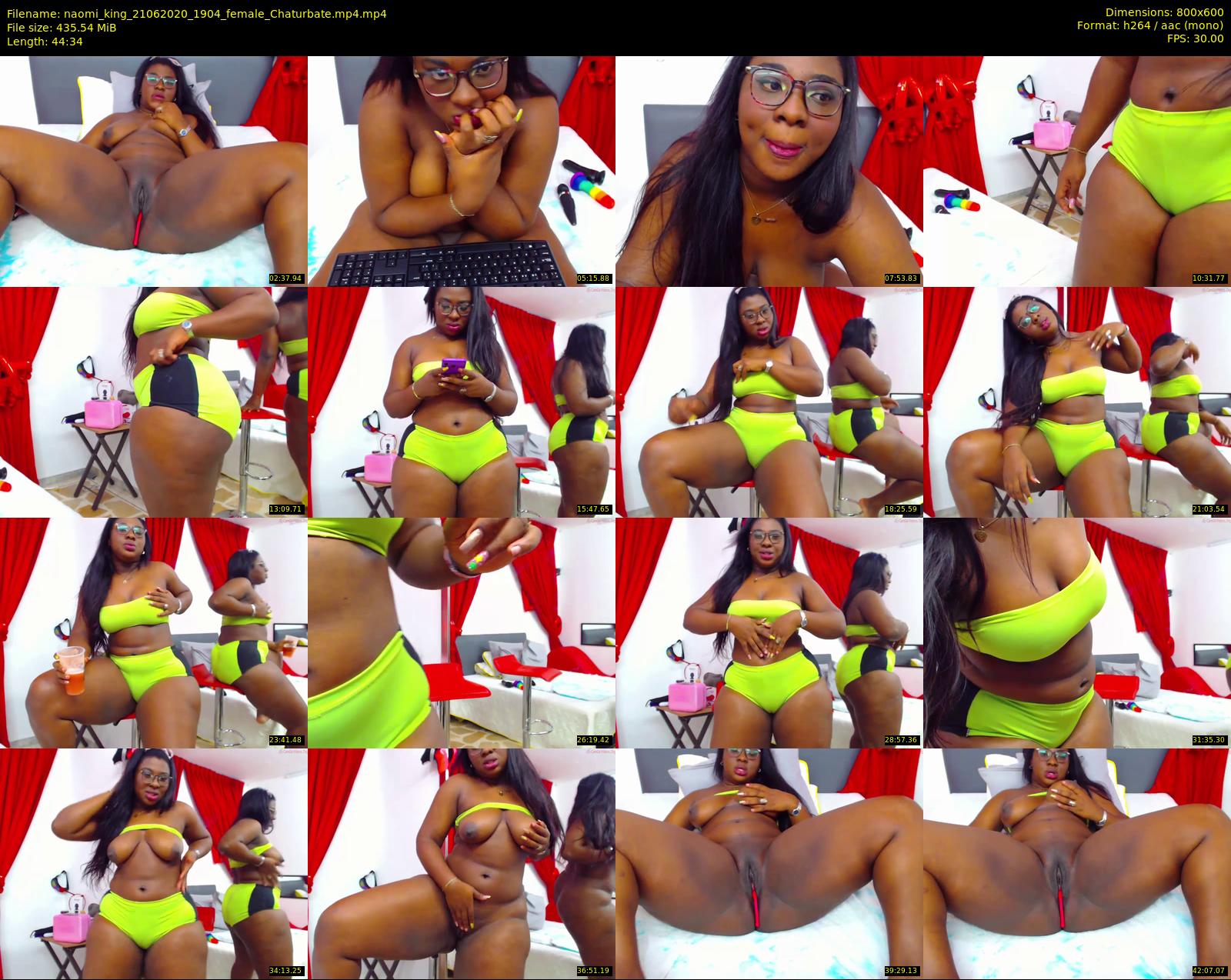 naomi_king — 45 minute Chaturbate female cam show recording, 480p, Jun 21, 2020