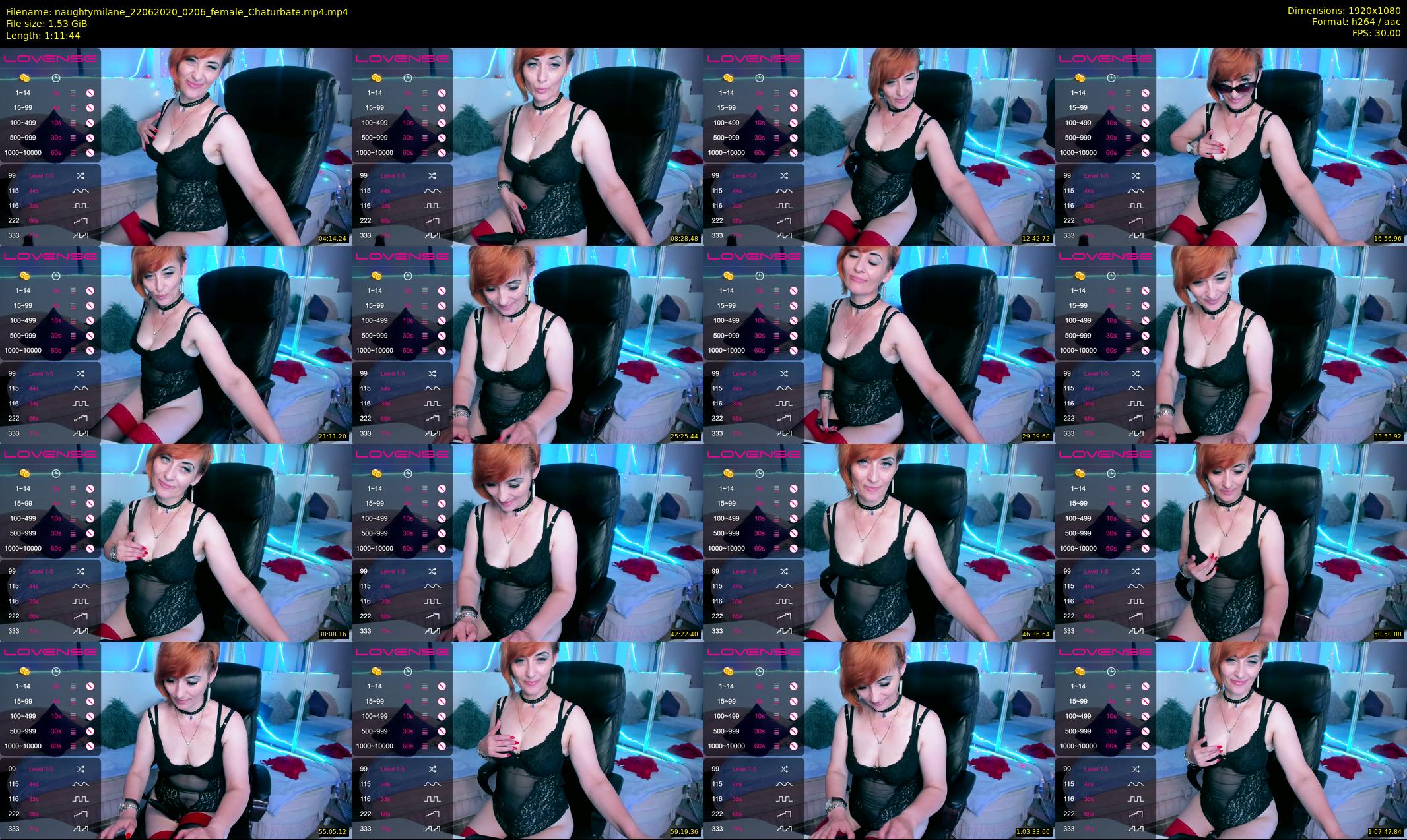 naughtymilane — 72 minute Chaturbate female cam show recording, 1080p, Jun 22, 2020