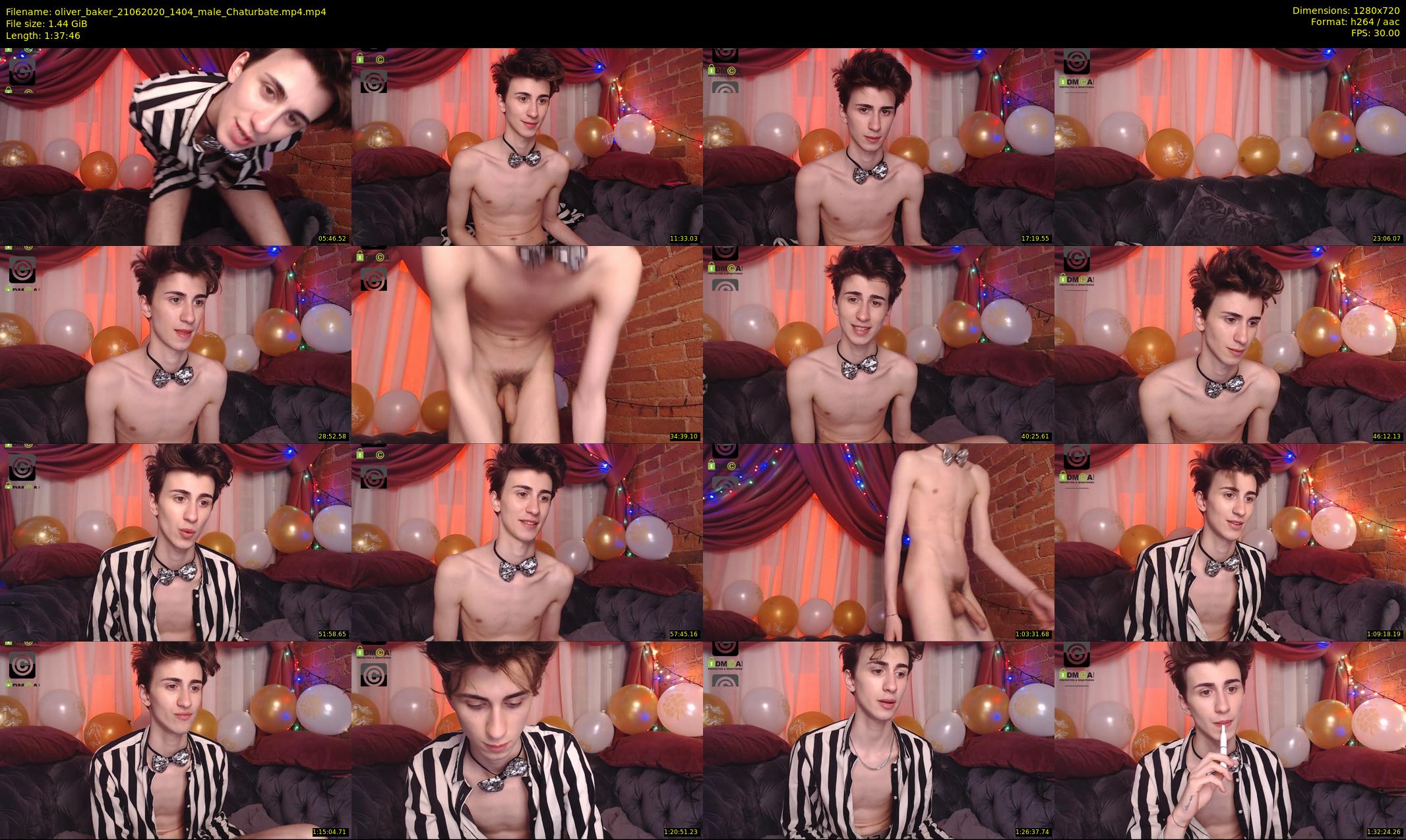 oliver_baker — 98 minute Chaturbate male cam show recording, 720p, Jun 21, 2020