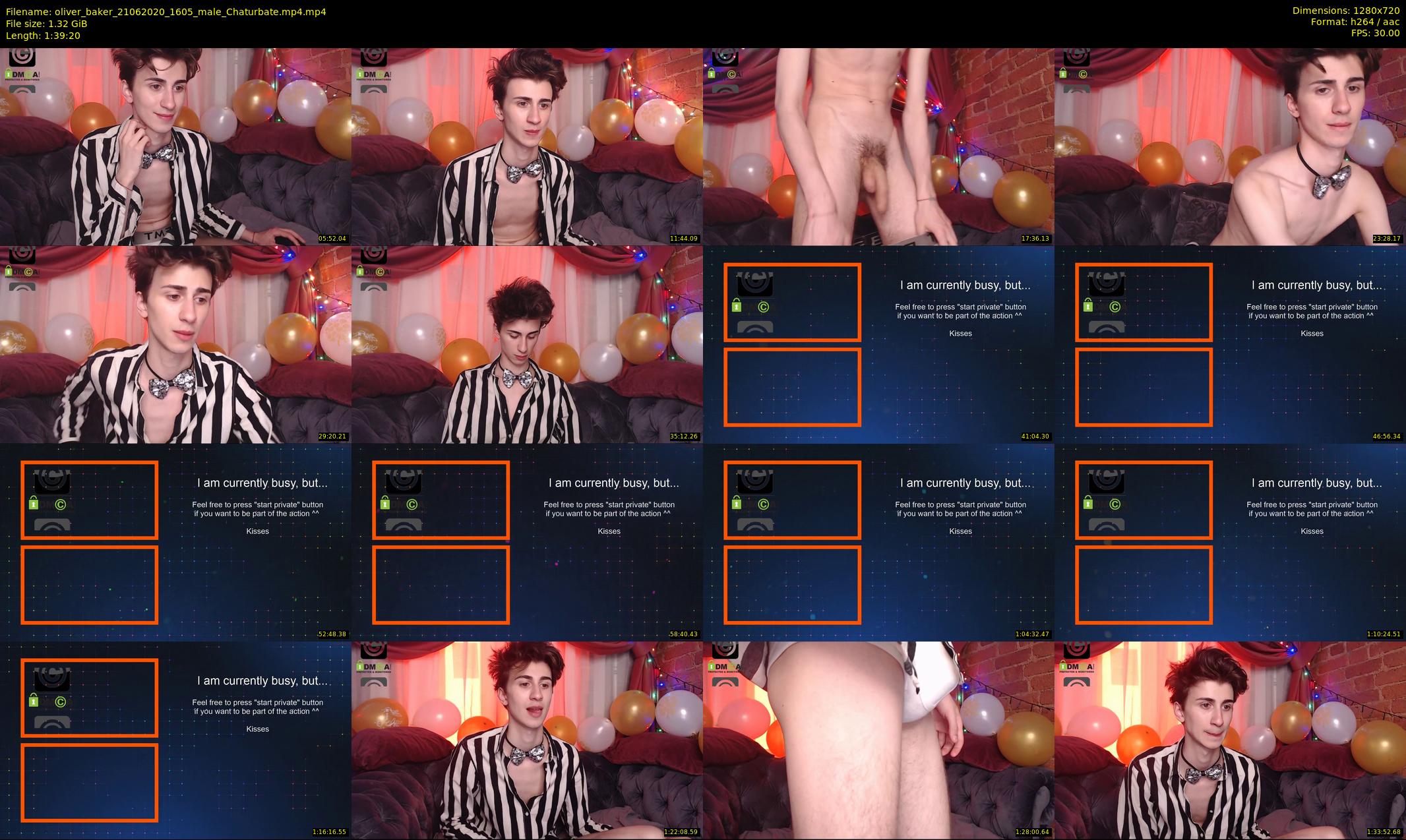 oliver_baker — 100 minute Chaturbate male cam show recording, 720p, Jun 21, 2020