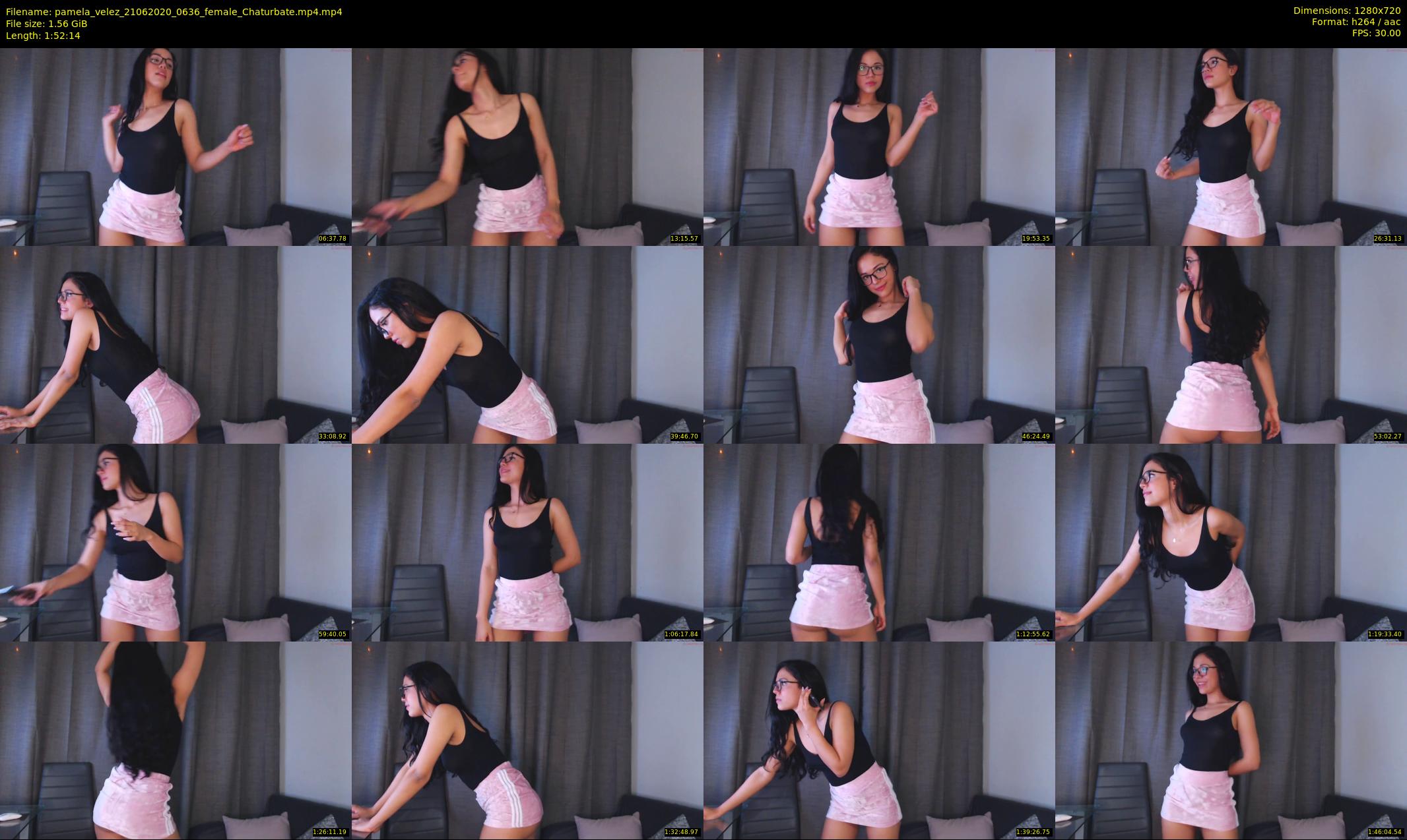 pamela_velez — 113 minute Chaturbate female cam show recording, 720p, Jun 21, 2020