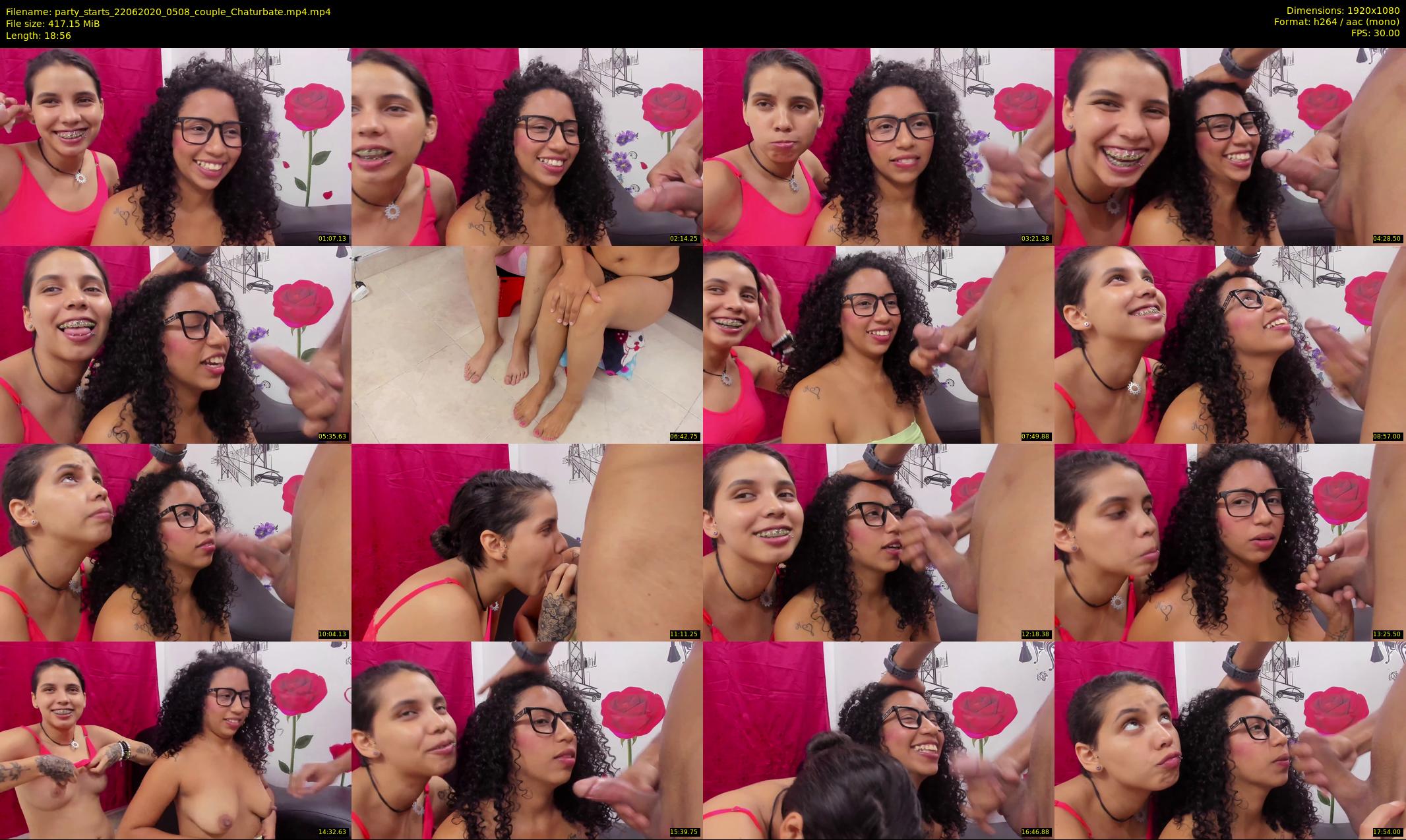 party_starts — 19 minute Chaturbate couple cam show recording, 1080p, Jun 22, 2020