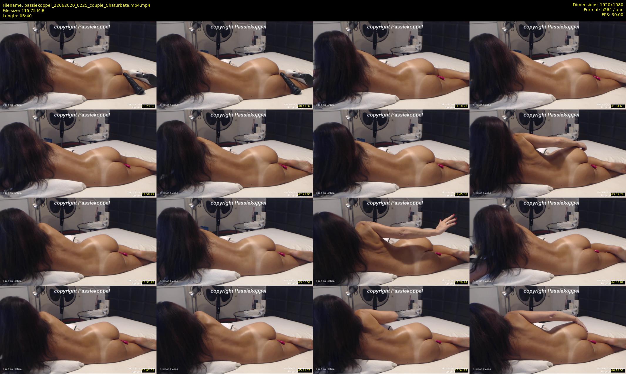 passiekoppel — 7 minute Chaturbate couple cam show recording, 1080p, Jun 22, 2020