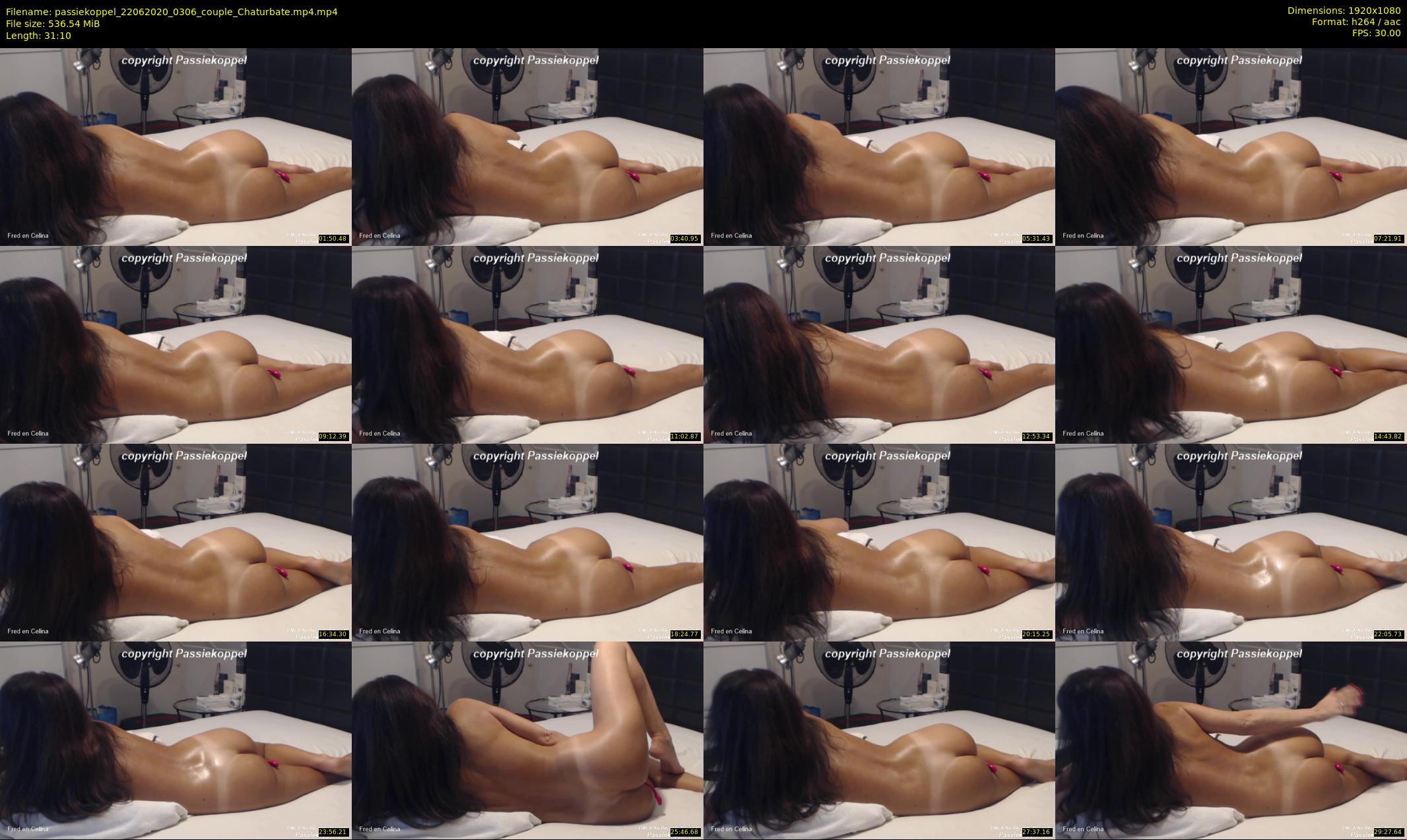 passiekoppel — 32 minute Chaturbate couple cam show recording, 1080p, Jun 22, 2020