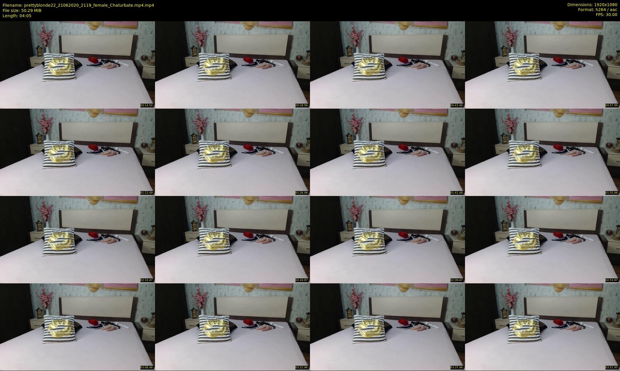 prettyblonde22 — 5 minute Chaturbate female cam show recording, 1080p, Jun 21, 2020