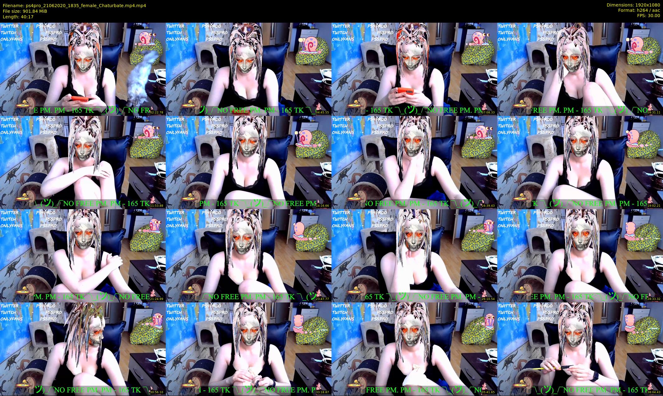 ps4pro — 41 minute Chaturbate female cam show recording, 1080p, Jun 21, 2020