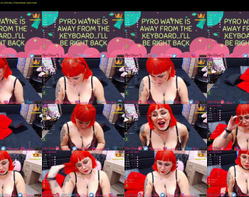 pyrowayne — 53 minute Chaturbate female cam show recording, 720p, Jun 22, 2020