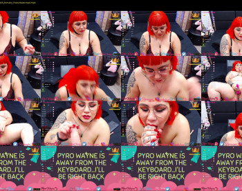 pyrowayne — 53 minute Chaturbate female cam show recording, 720p, Jun 22, 2020