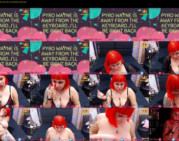 pyrowayne — 53 minute Chaturbate female cam show recording, 720p, Jun 22, 2020